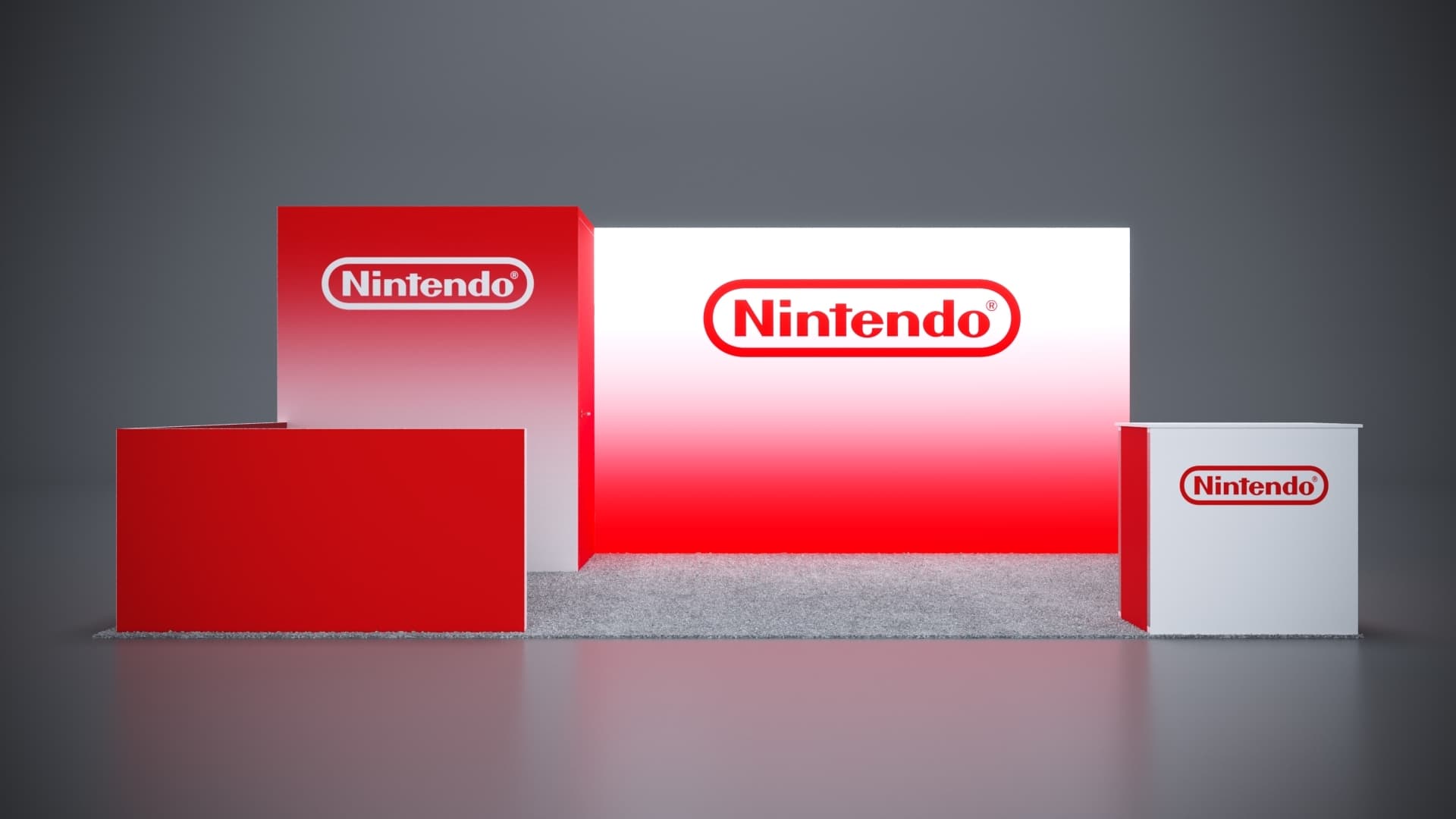 10' x 20' Custom Rental Displays by ExpoNetUSA