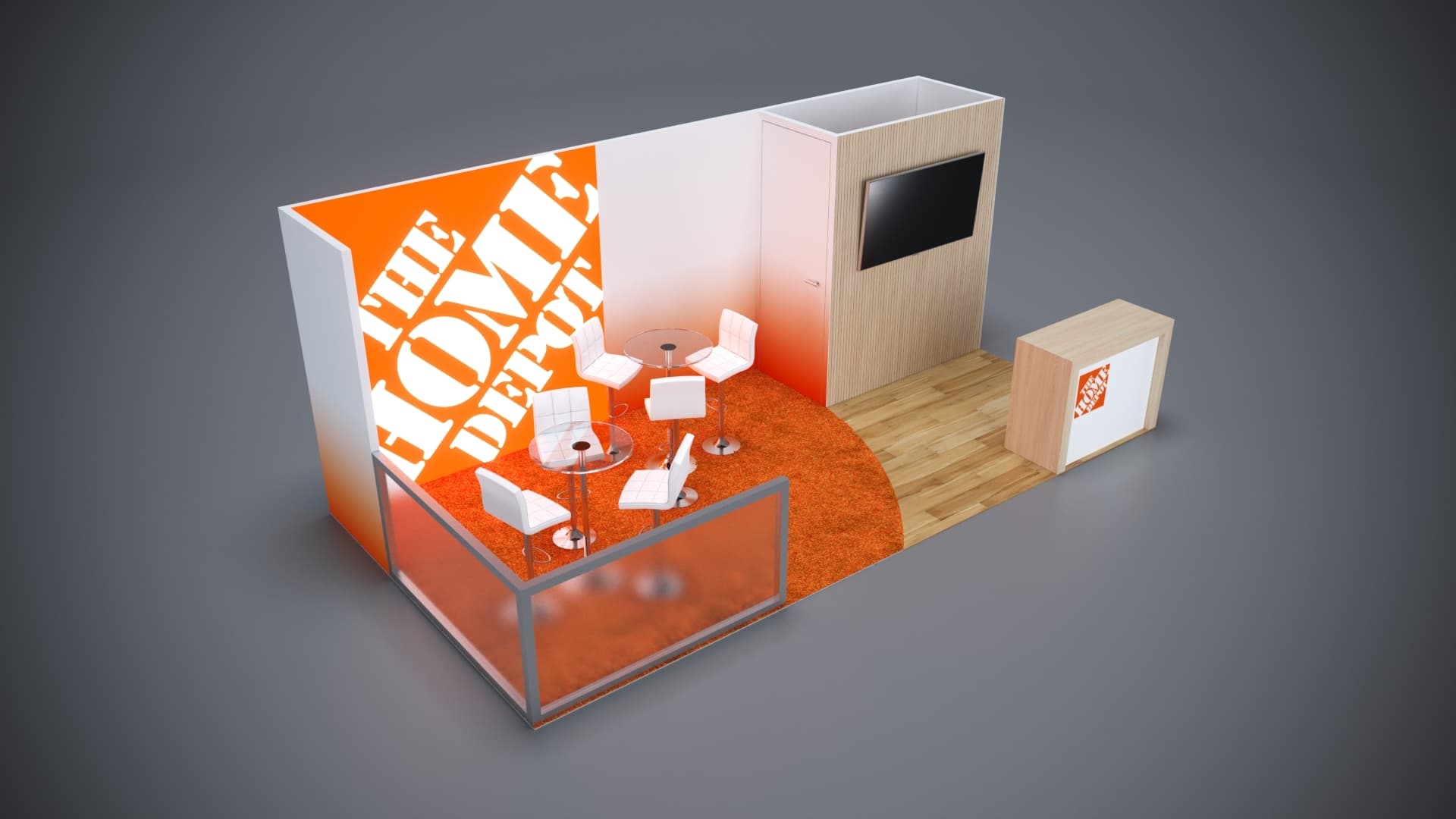 10' x 20' Custom Rental Displays by ExpoNetUSA