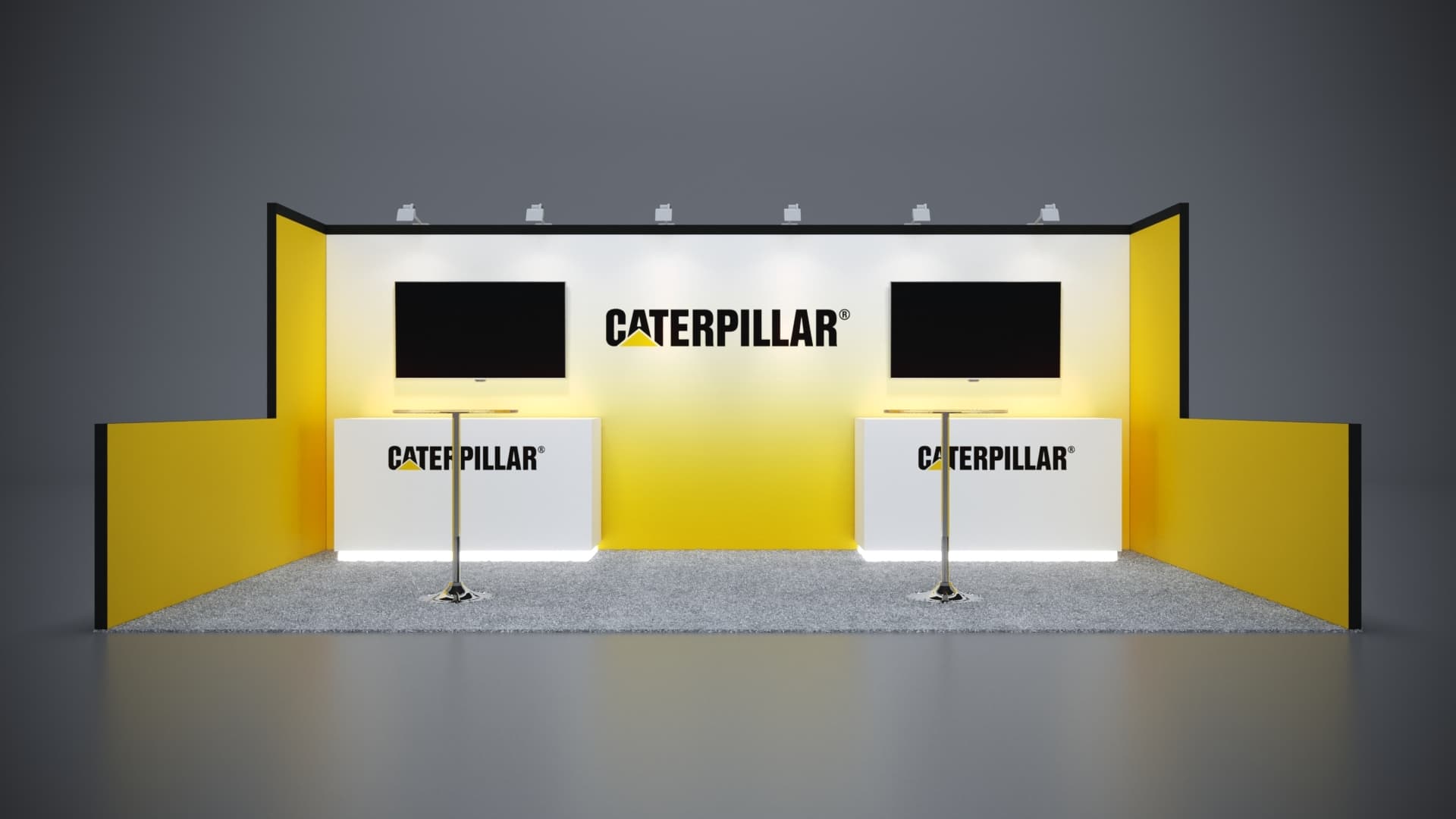 10' x 20' Custom Rental Displays by ExpoNetUSA