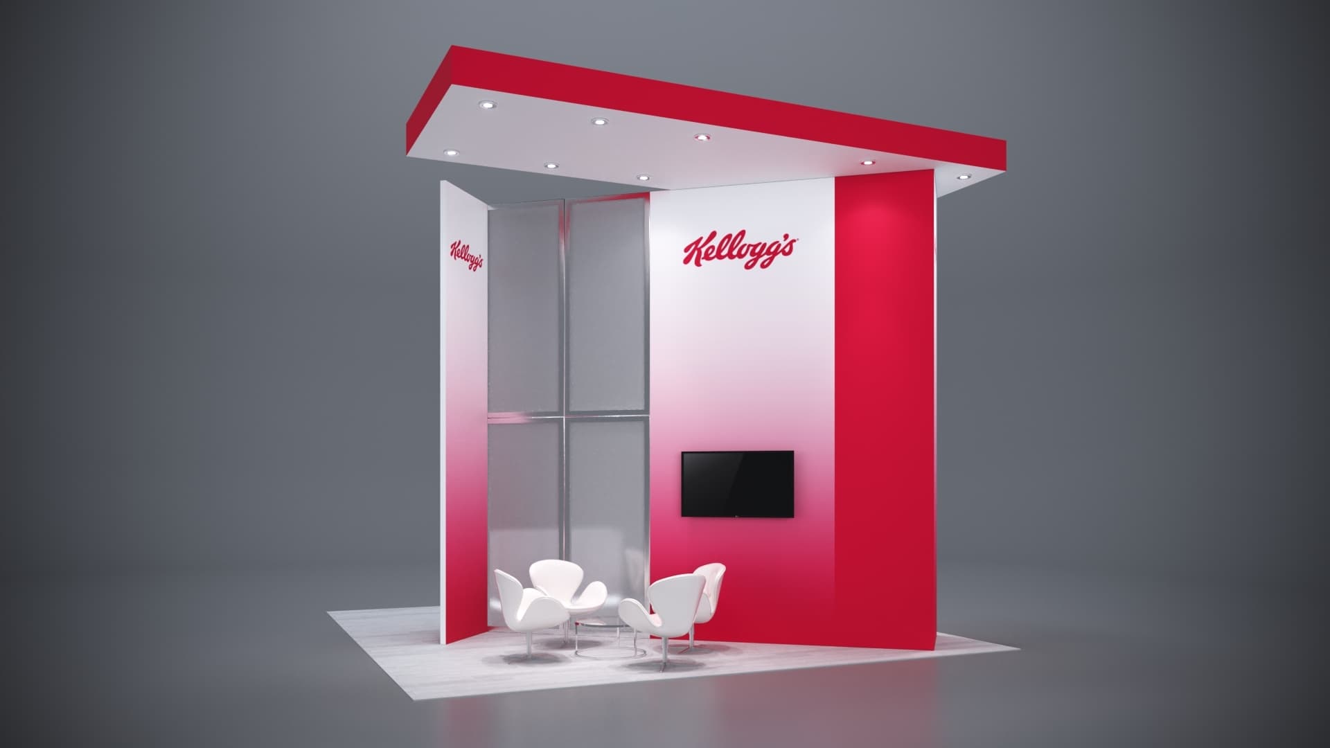20' x 20' Custom Rental Displays by ExpoNetUSA