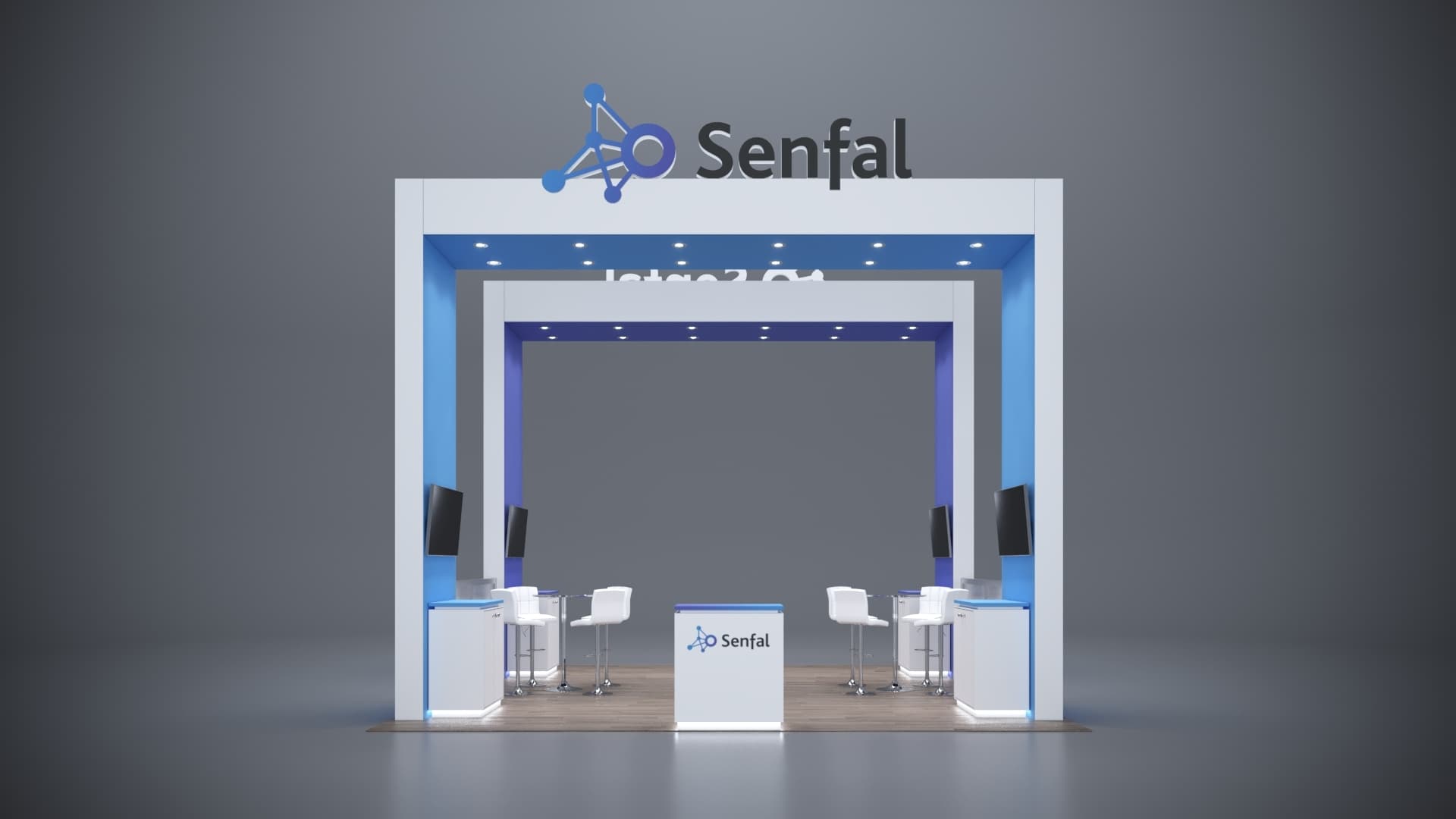 20' x 20' Custom Rental Displays by ExpoNetUSA
