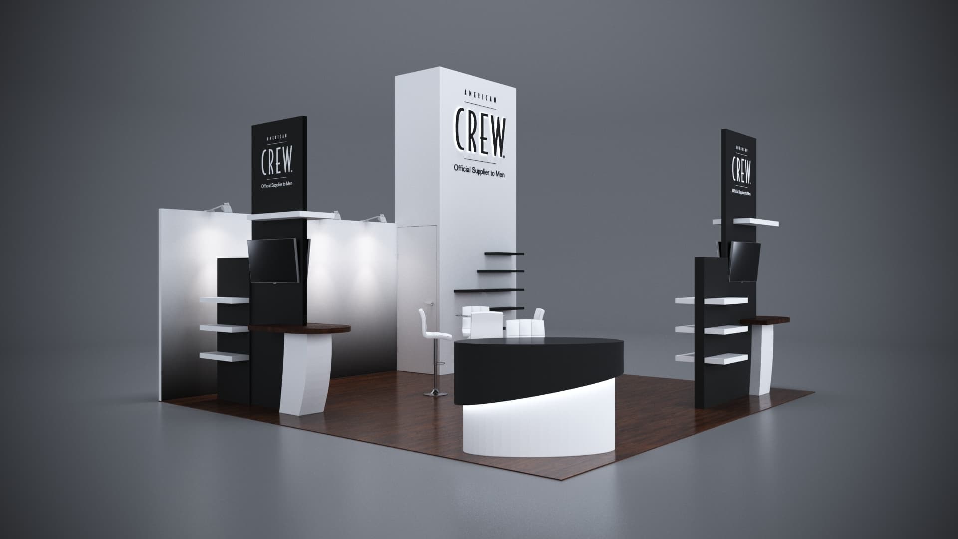 20' x 20' Custom Rental Displays by ExpoNetUSA