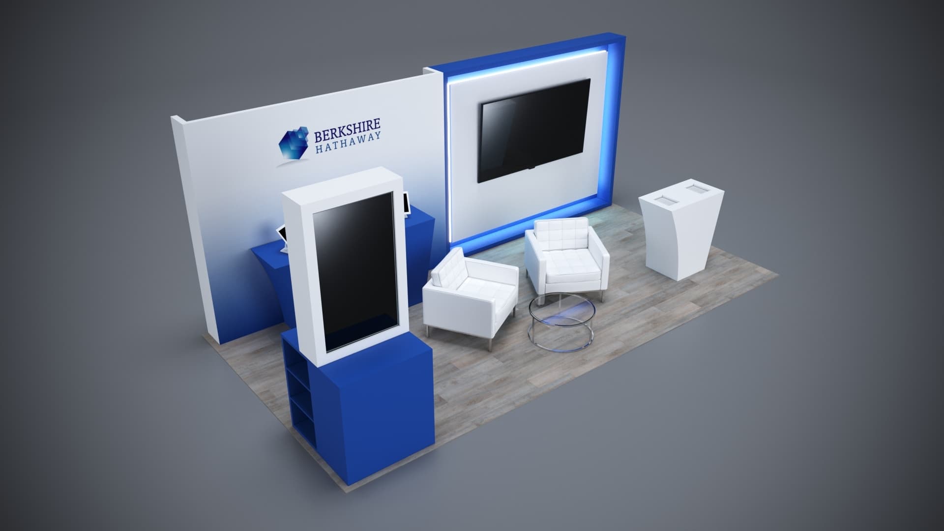 10' x 20' Custom Rental Displays by ExpoNetUSA