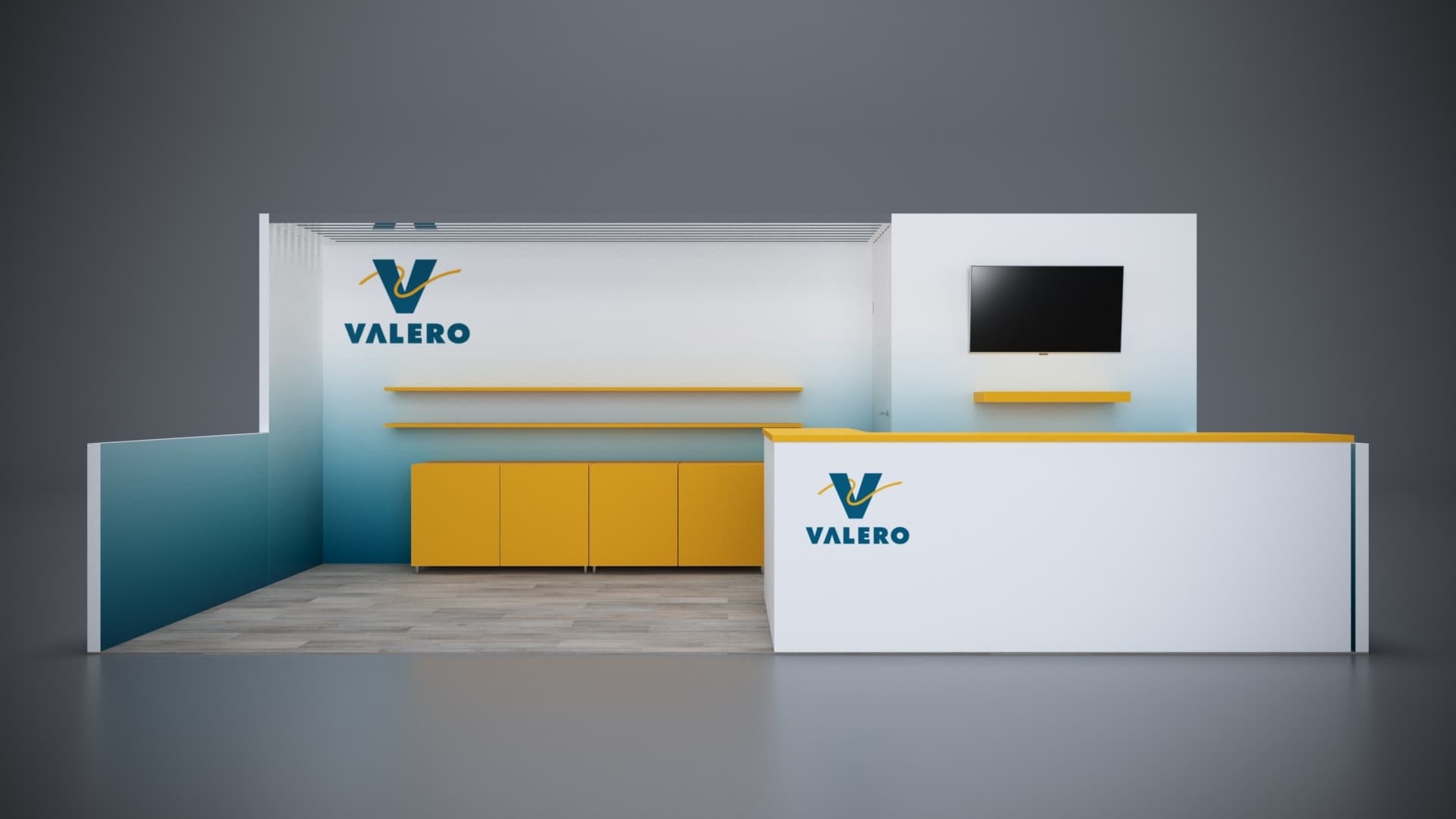 10' x 20' Custom Rental Displays by ExpoNetUSA