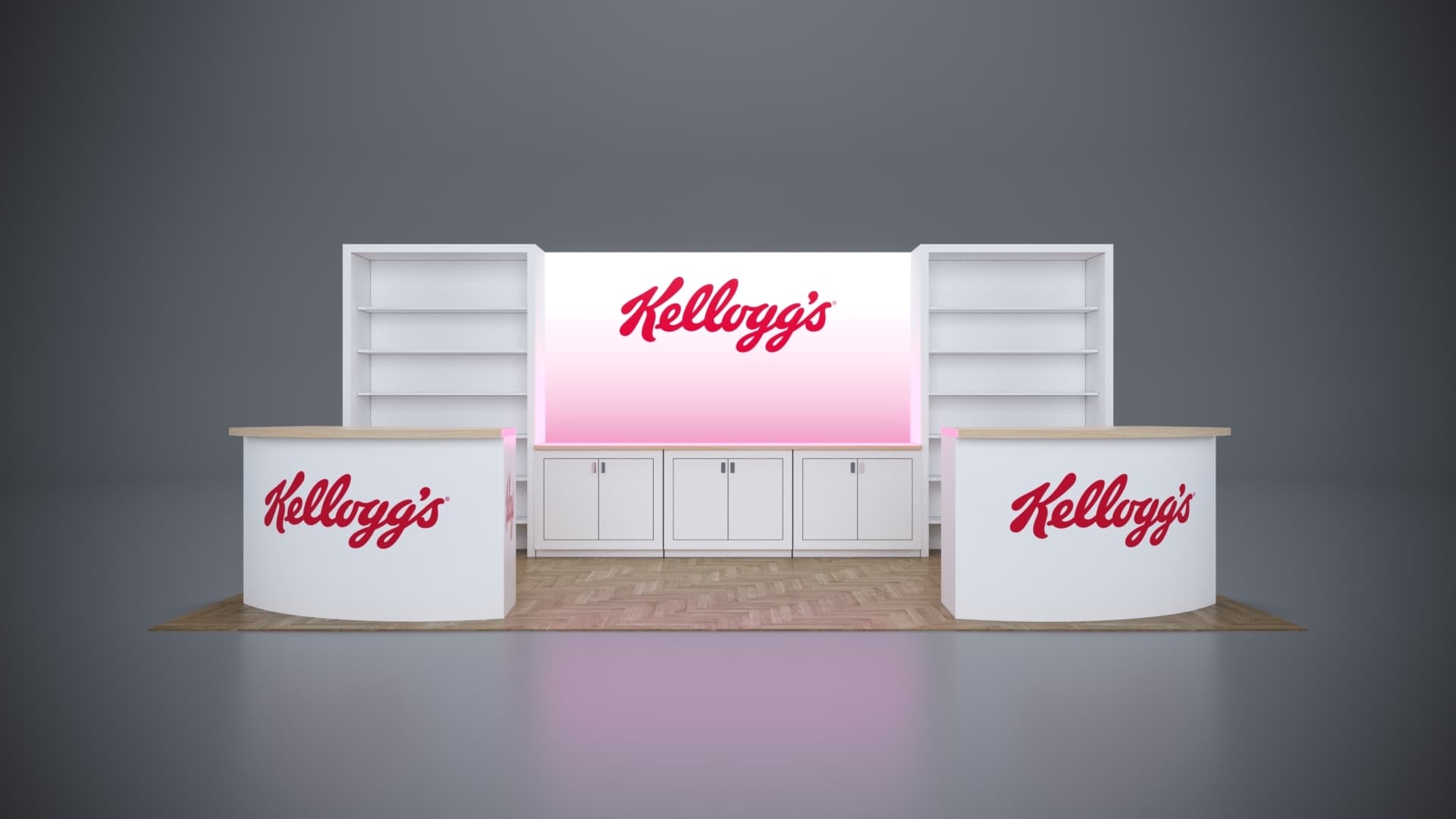 10' x 20' Custom Rental Displays by ExpoNetUSA