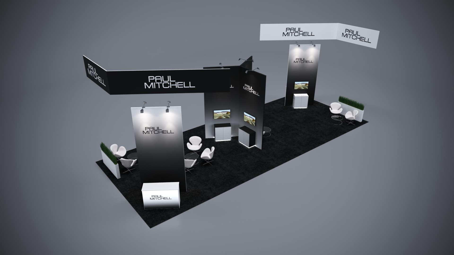 20' x 50' Custom Rental Displays by ExpoNetUSA