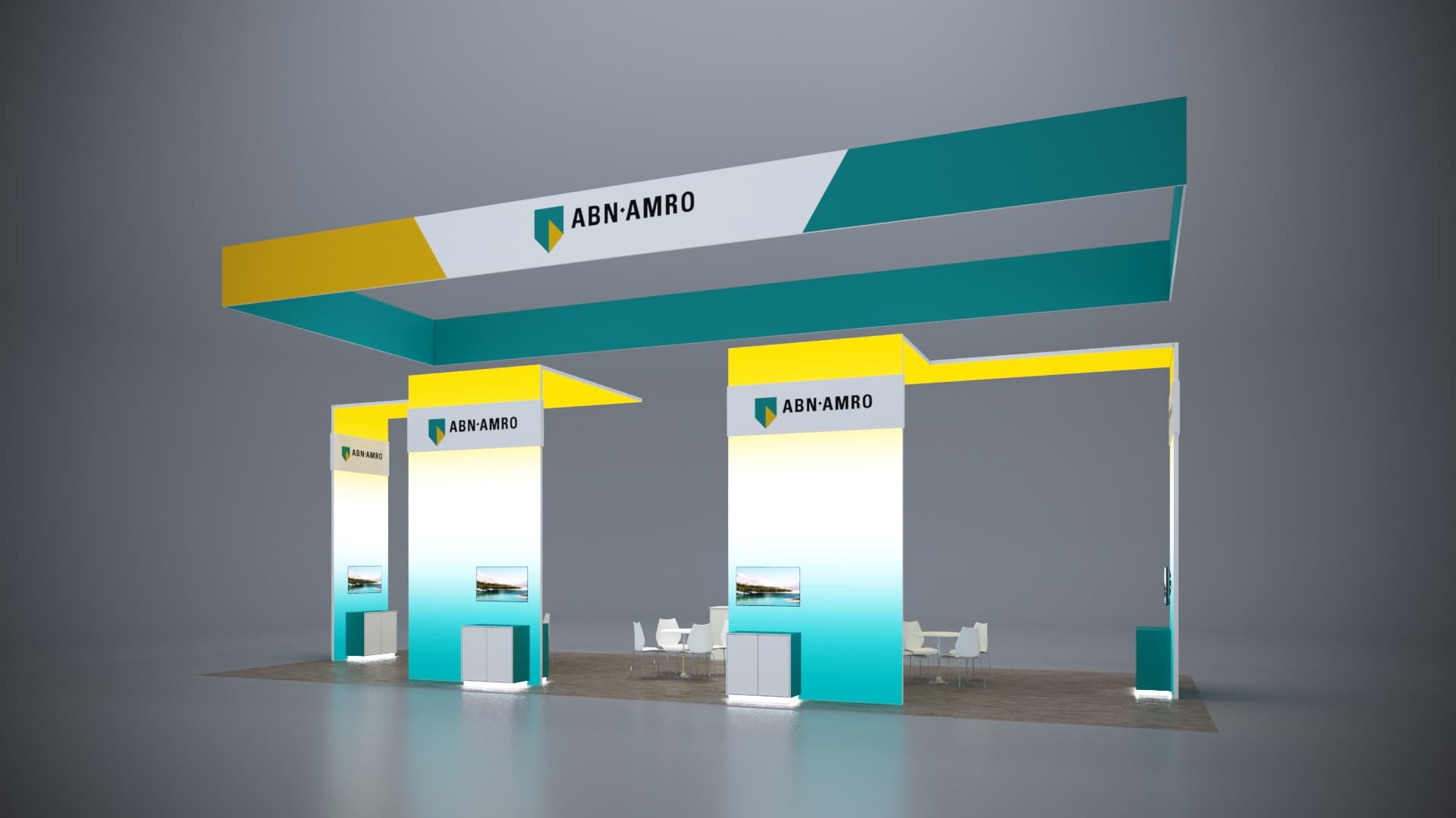 20' x 50' Custom Rental Displays by ExpoNetUSA