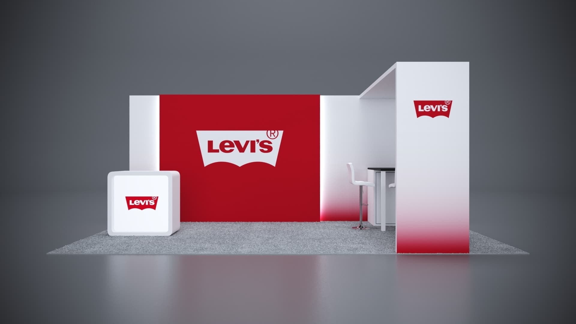 10' x 20' Custom Rental Displays by ExpoNetUSA