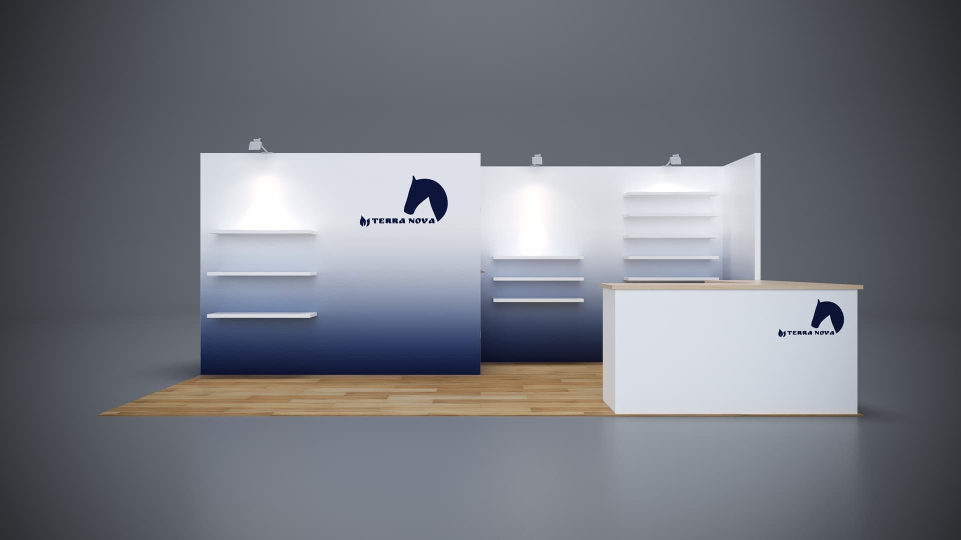 10' x 20' Custom Rental Displays by ExpoNetUSA