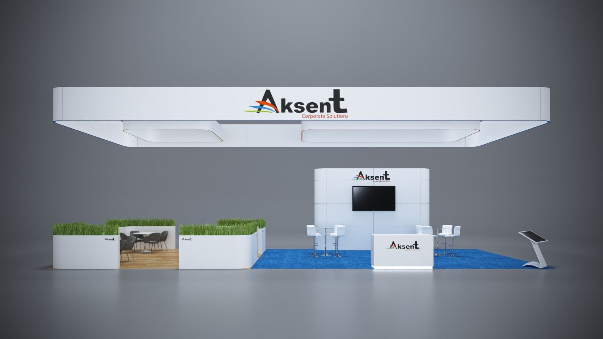 20' x 50' Custom Rental Displays by ExpoNetUSA