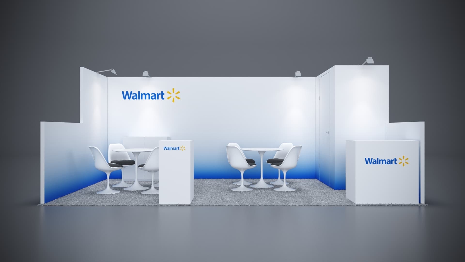 10' x 20' Custom Rental Displays by ExpoNetUSA