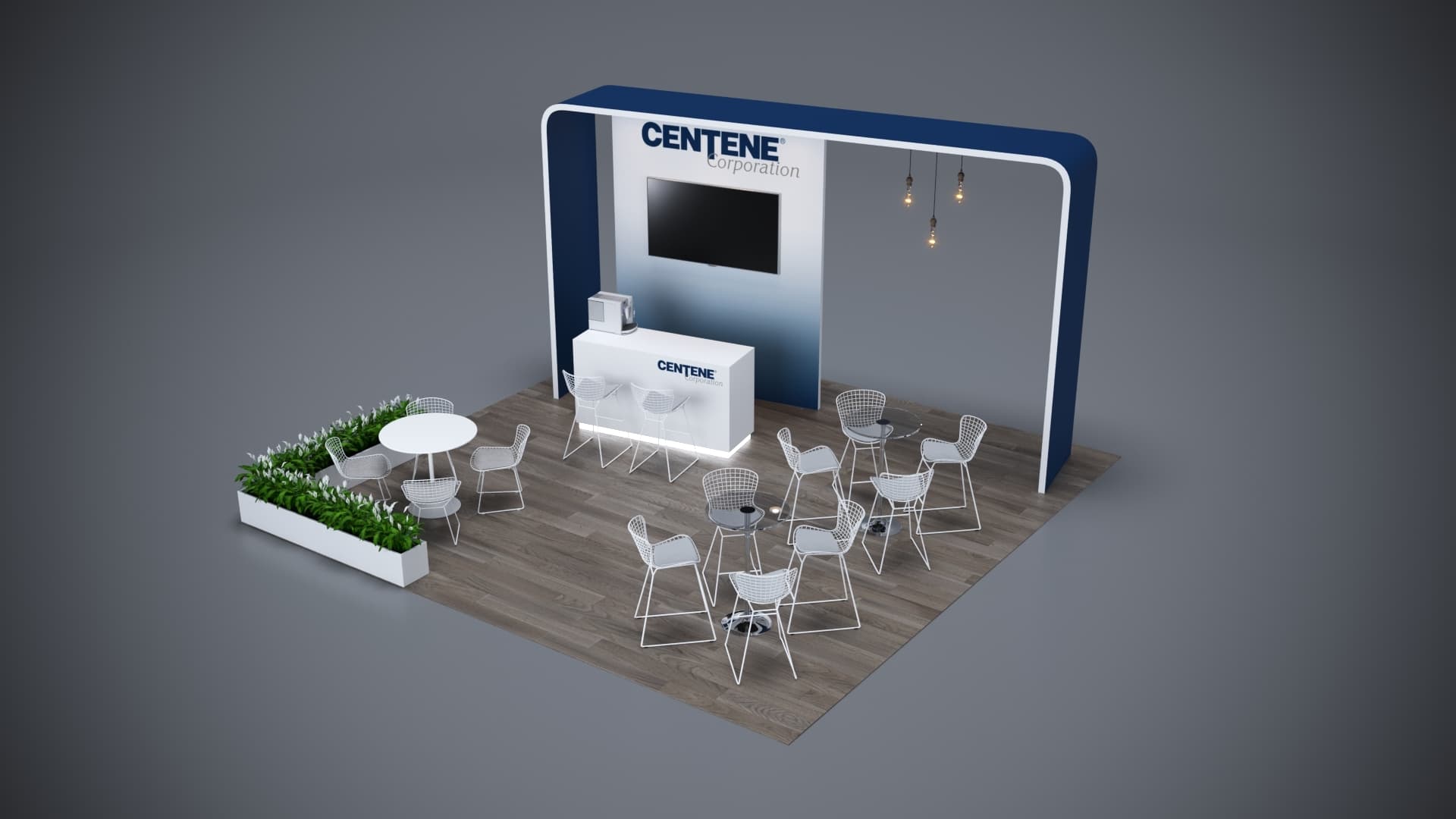 20' x 20' Custom Rental Displays by ExpoNetUSA