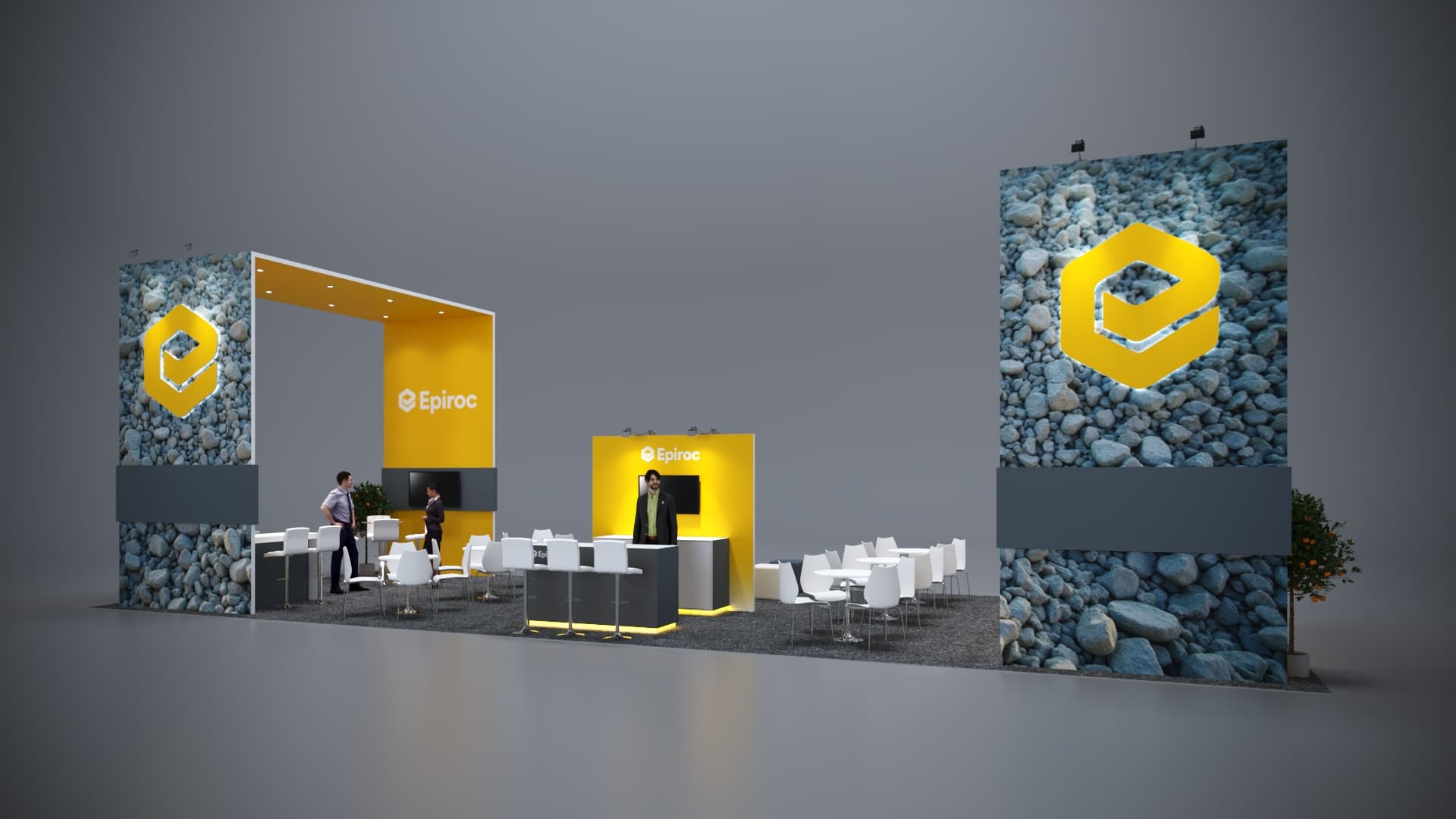 20' x 50' Custom Rental Displays by ExpoNetUSA