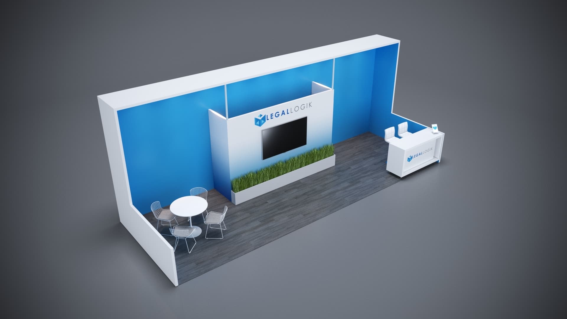 10' x 30' Custom Rental Displays by ExpoNetUSA
