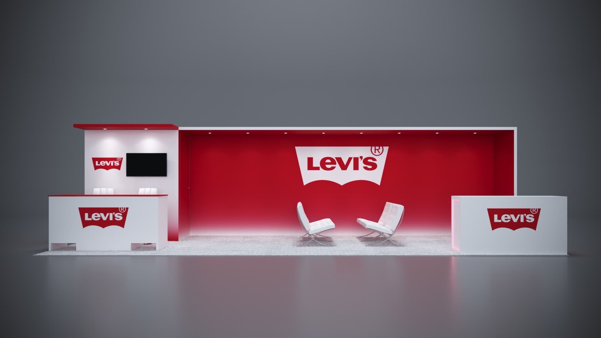 10' x 30' Custom Rental Displays by ExpoNetUSA