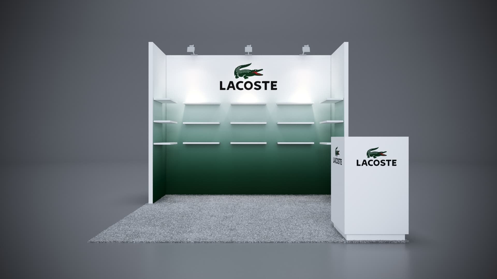 10' x 10' Custom Rental Displays by ExpoNetUSA