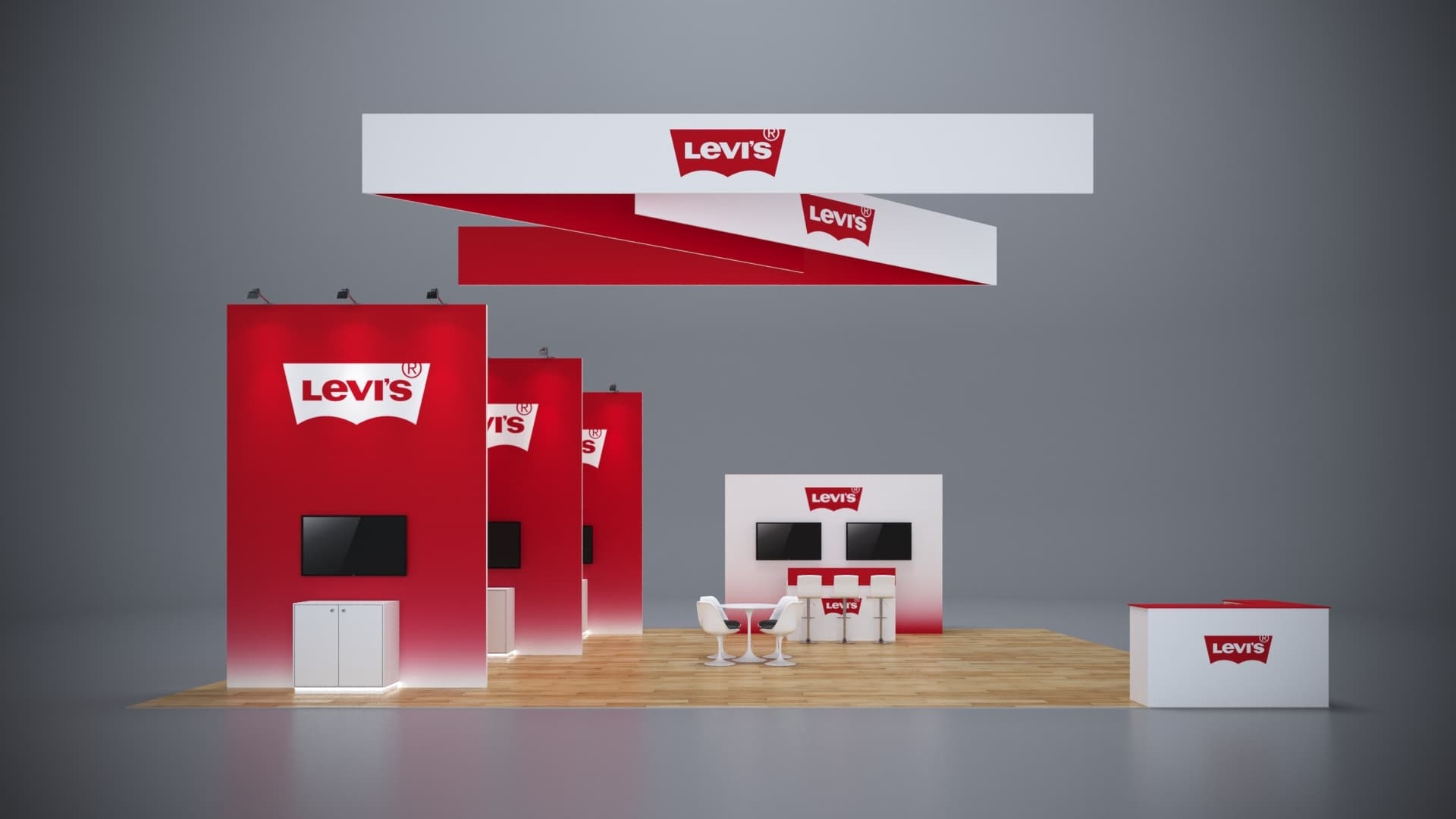 30' x 40' Custom Rental Displays by ExpoNetUSA