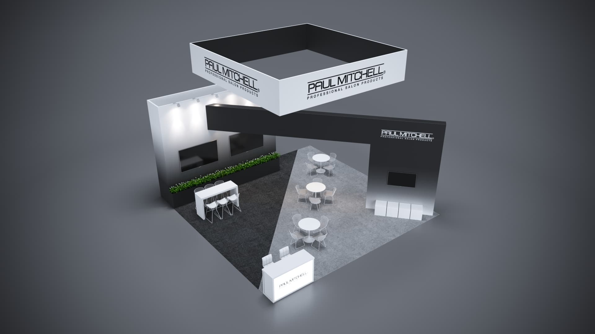 30' x 30' Custom Rental Displays by ExpoNetUSA