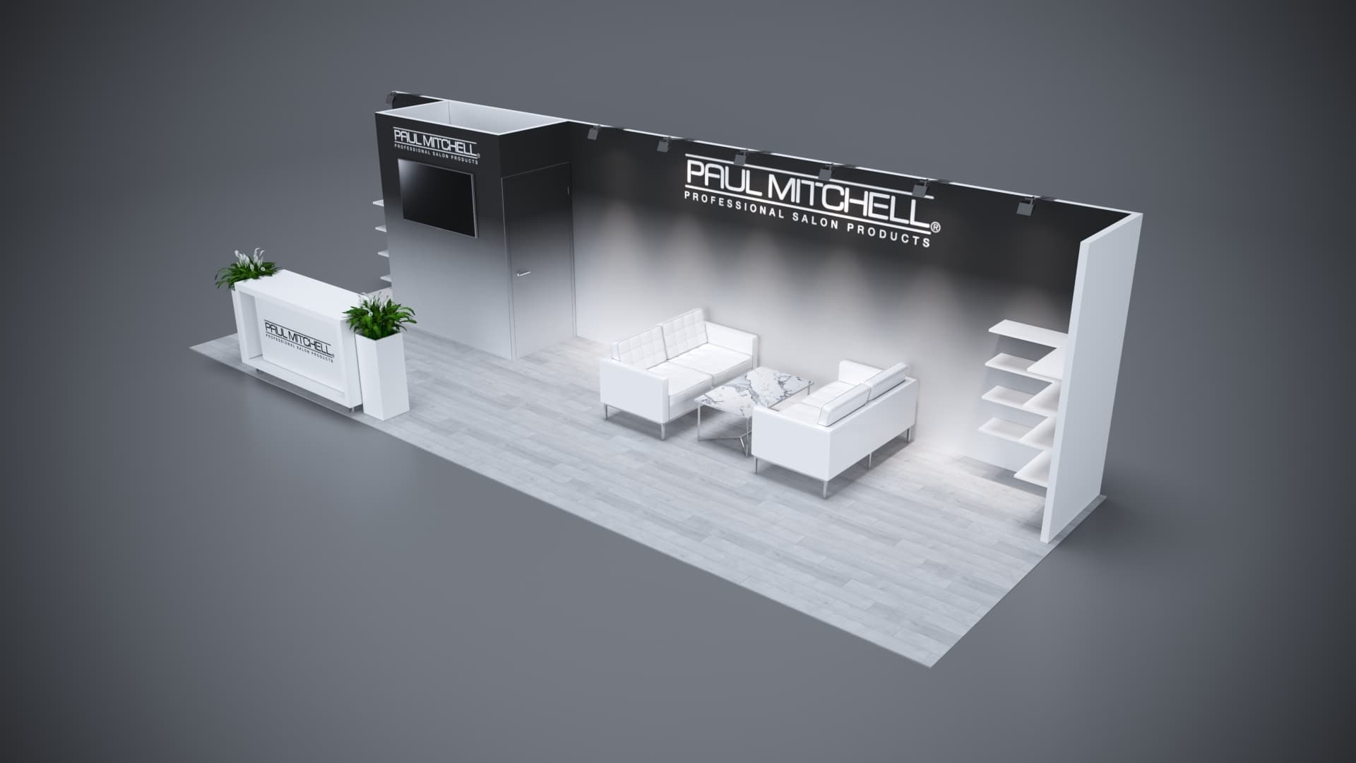 10' x 30' Custom Rental Displays by ExpoNetUSA
