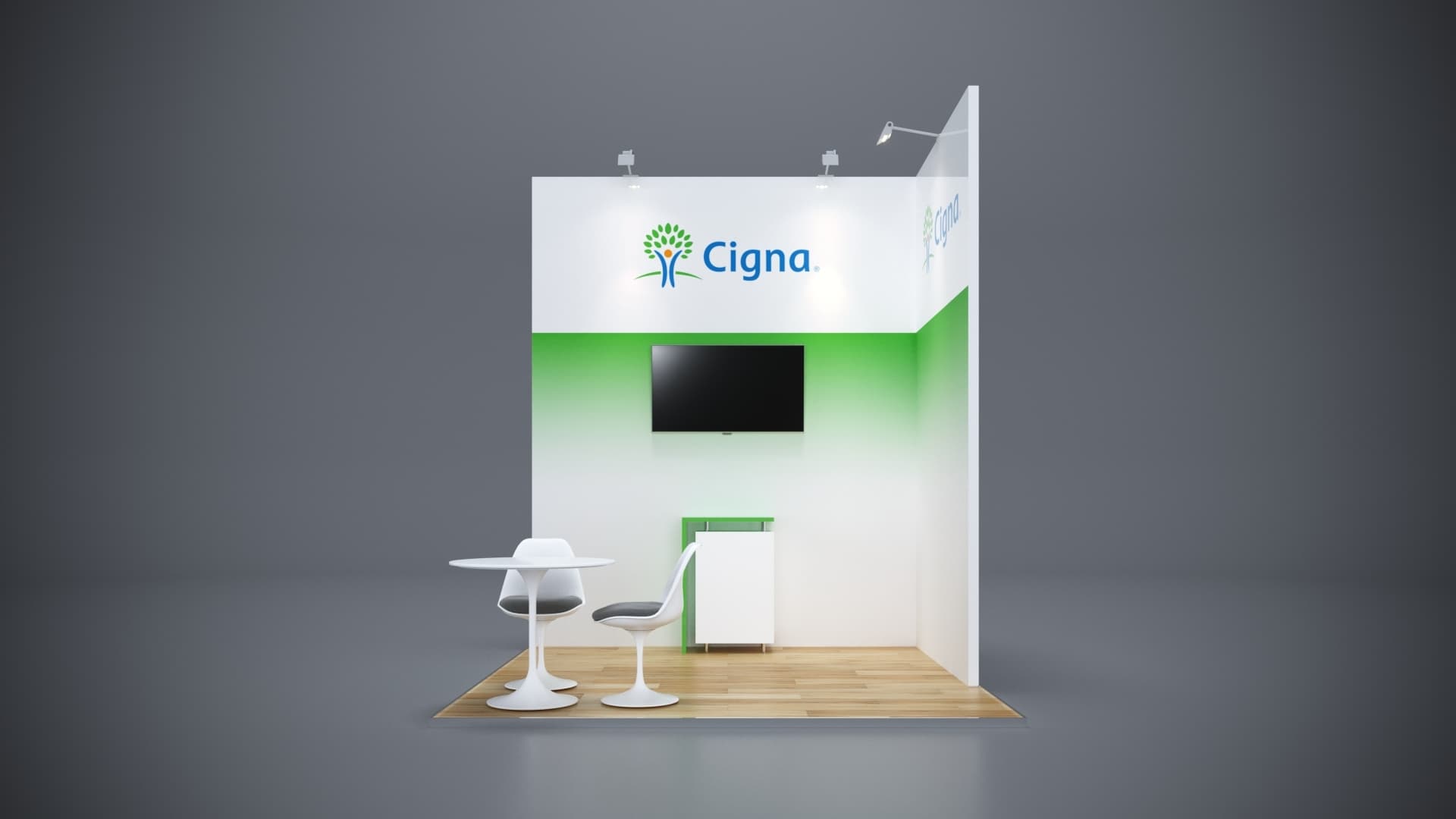 10' x 10' Custom Rental Displays by ExpoNetUSA