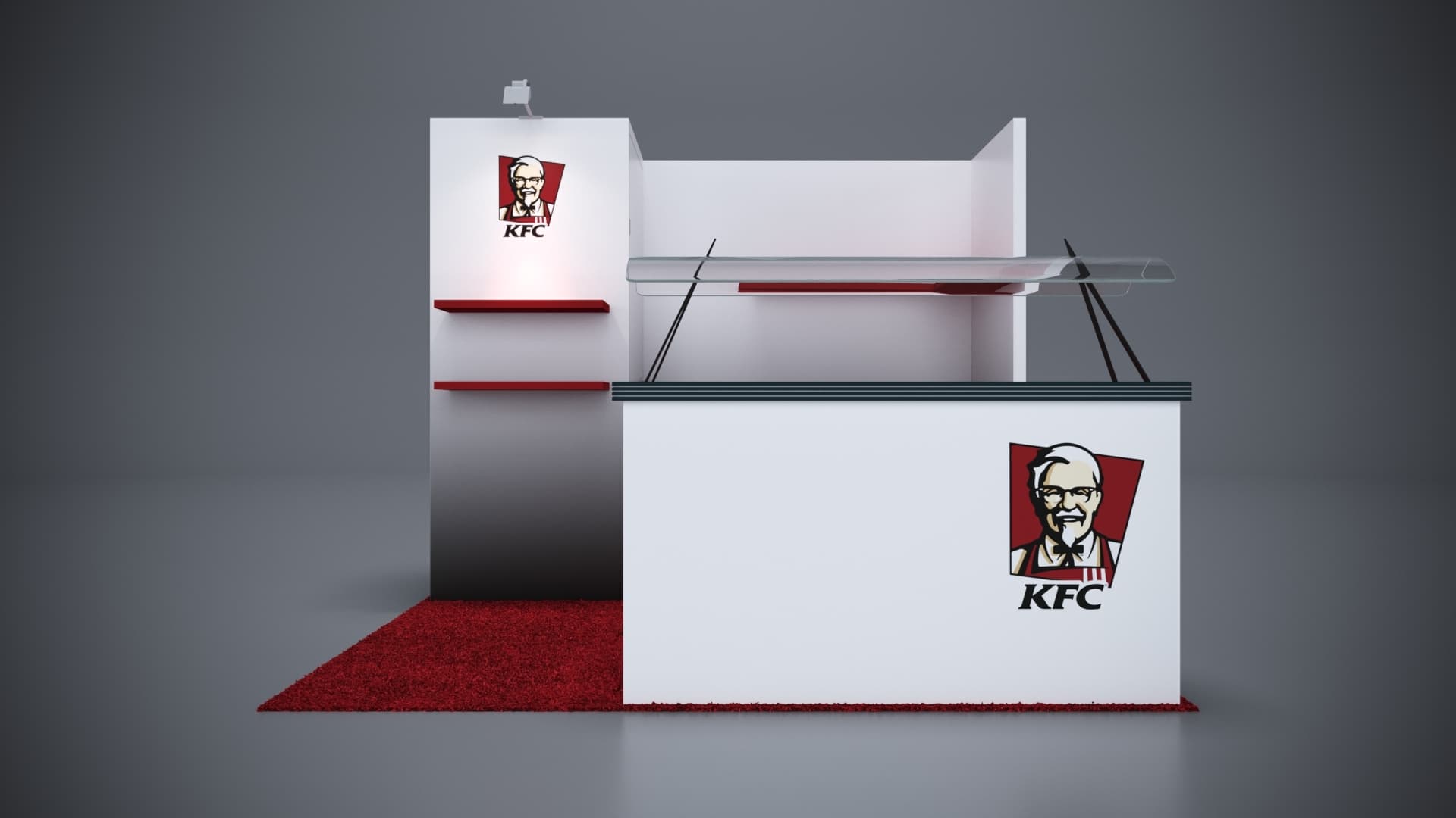 10' x 10' Custom Rental Displays by ExpoNetUSA