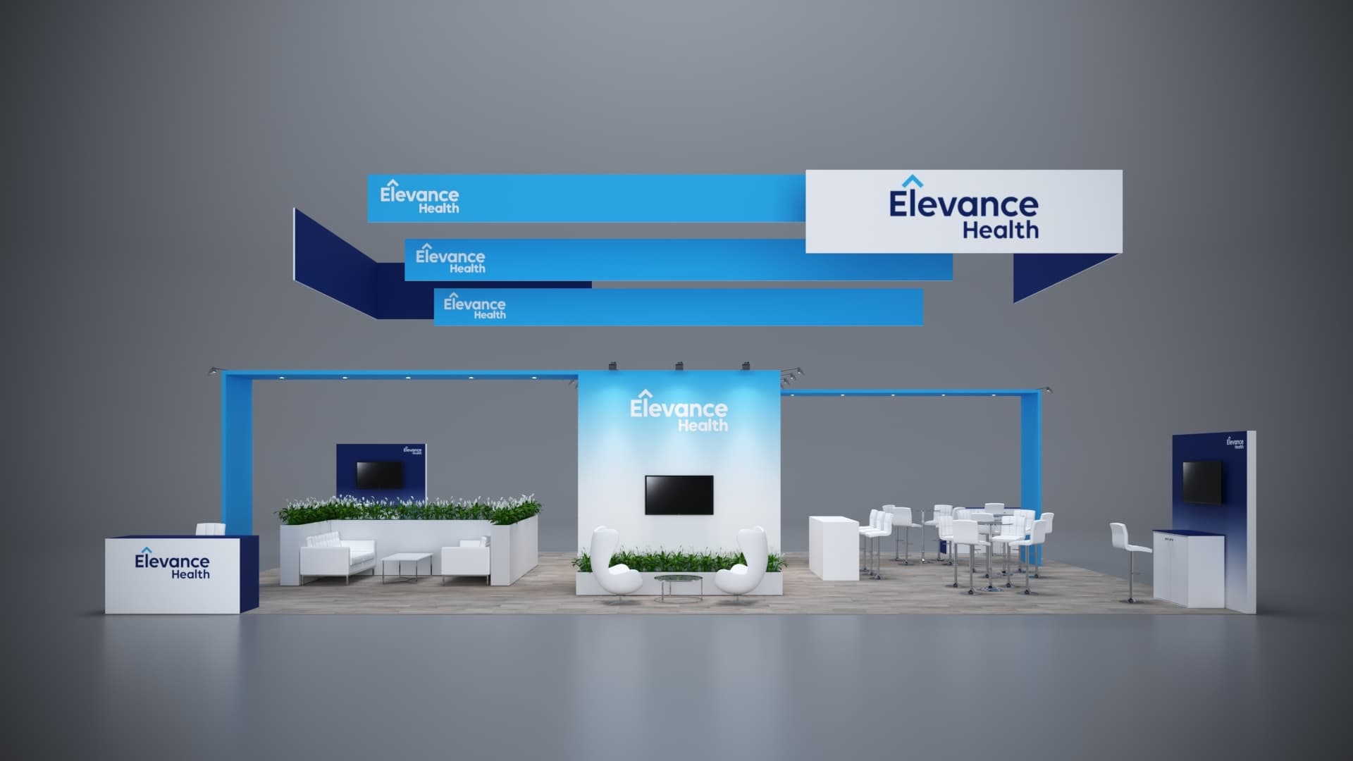 30' x 50' Custom Rental Displays by ExpoNetUSA
