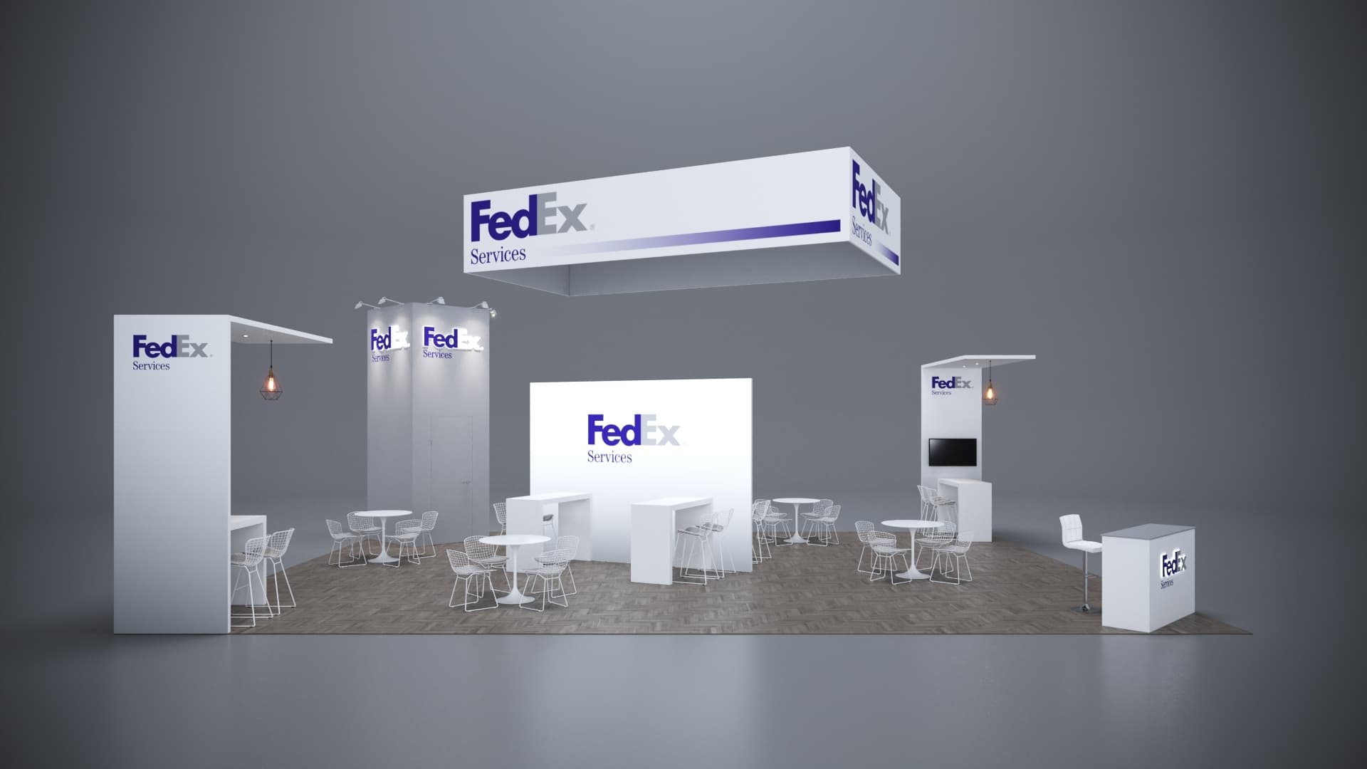 30' x 40' Custom Rental Displays by ExpoNetUSA