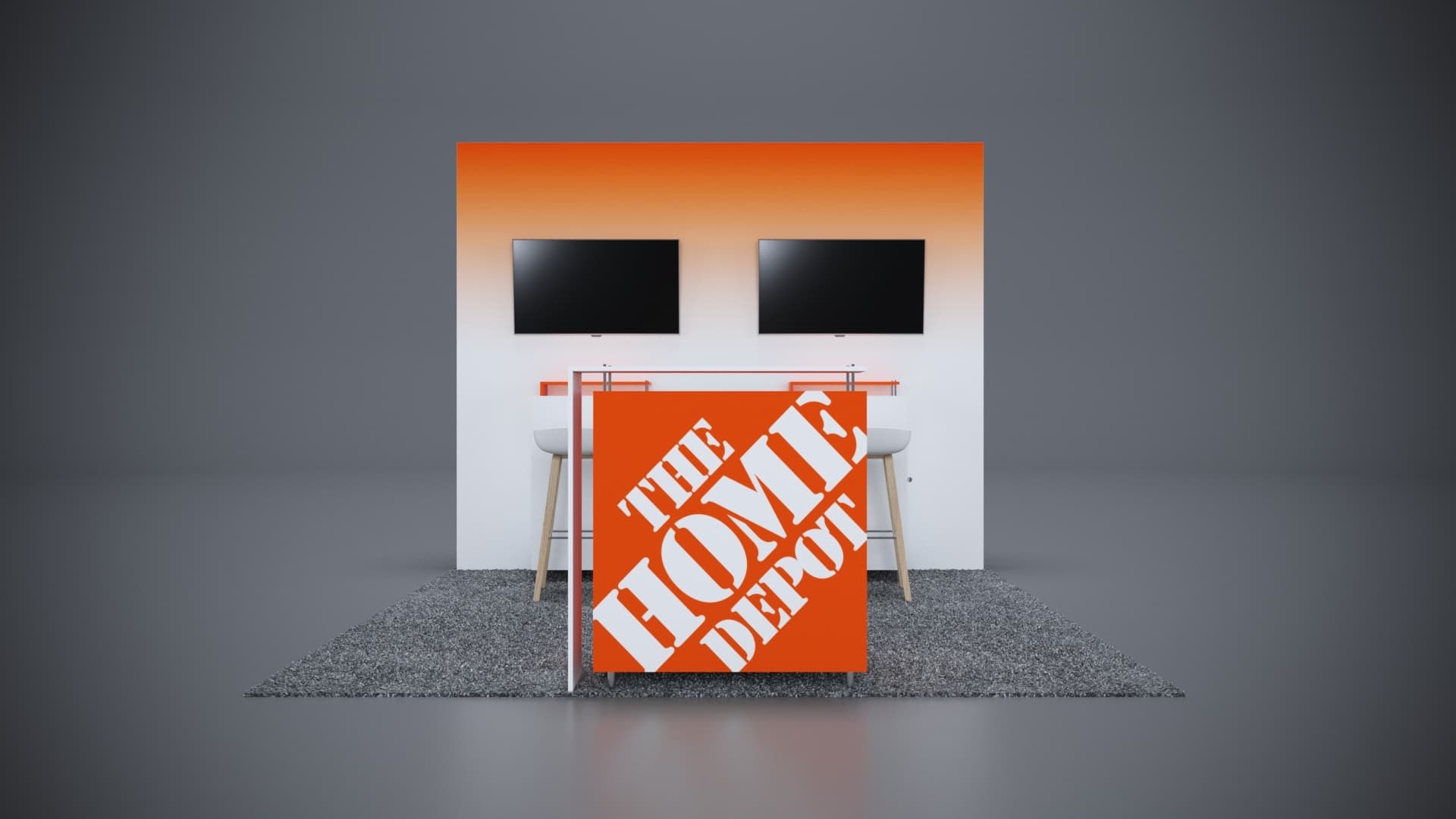 10' x 10' Custom Rental Displays by ExpoNetUSA