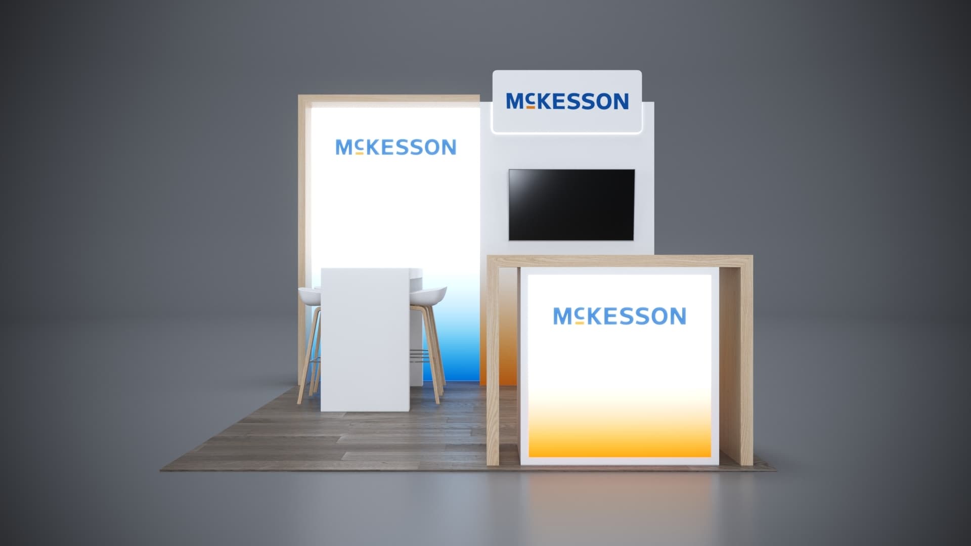 10' x 10' Custom Rental Displays by ExpoNetUSA