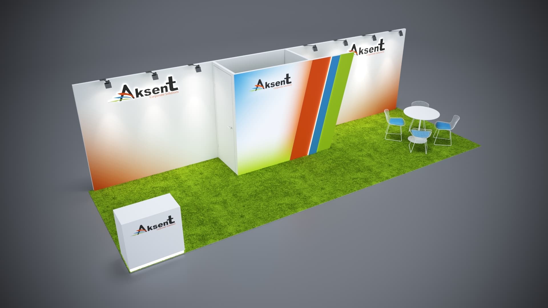 10' x 30' Custom Rental Displays by ExpoNetUSA