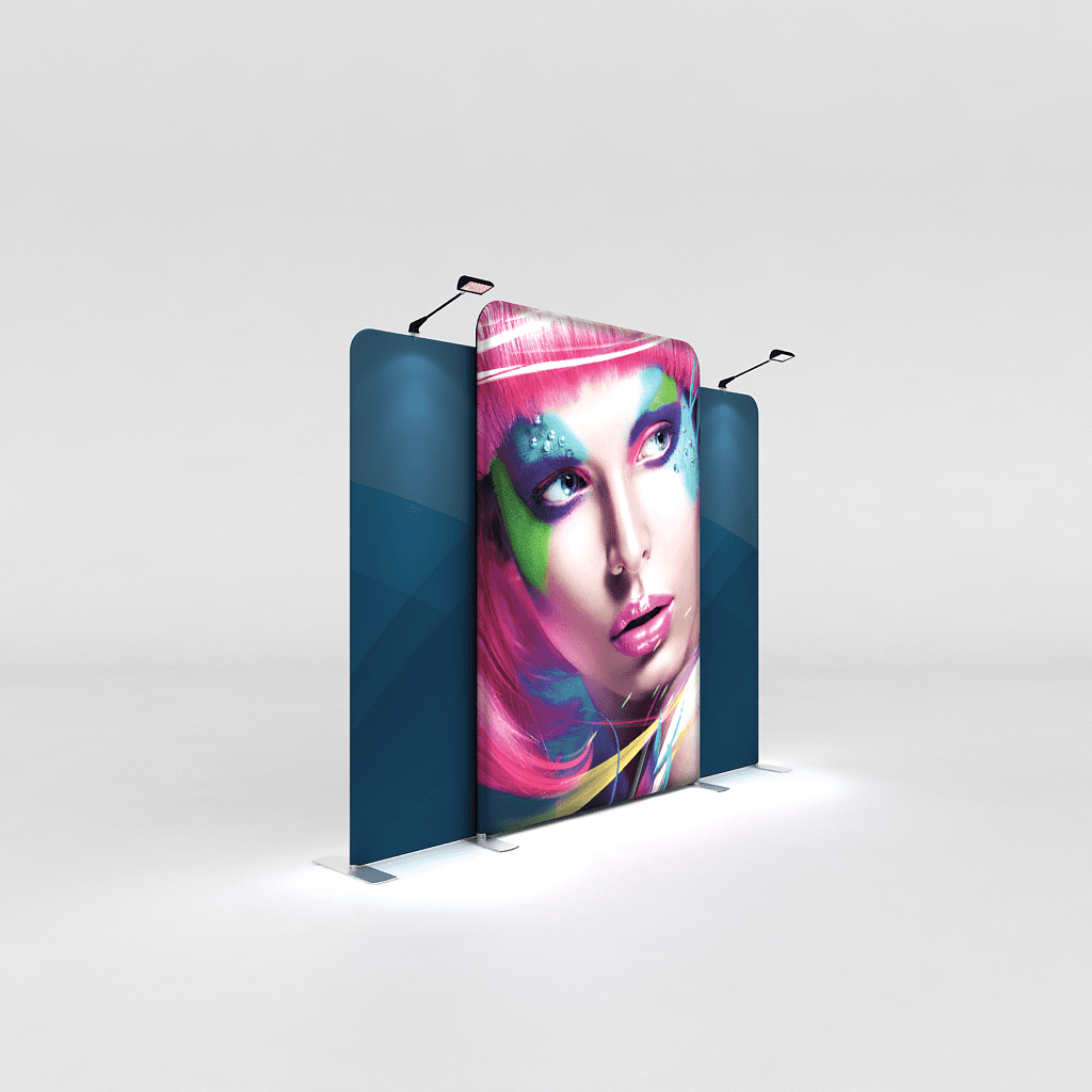 WAVELIGHT LED BACKLIT TRADESHOW DISPLAY - KIT01