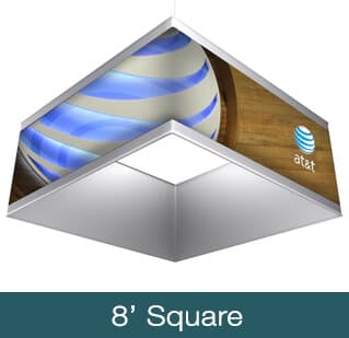 8' Square Hanging Sign