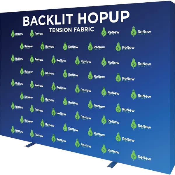 Hopup Tension Fabric Display PRINTS - Backlit