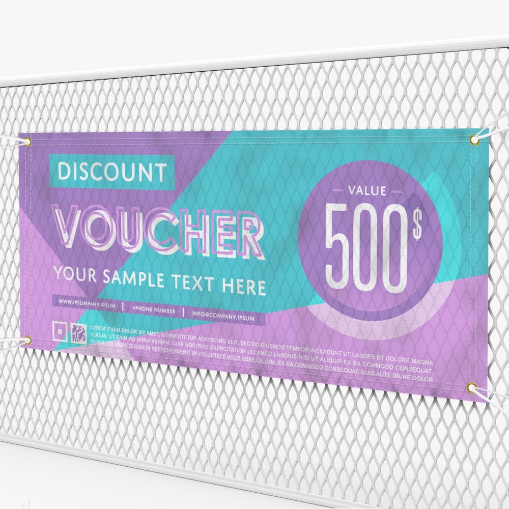 Mesh Vinyl Banners