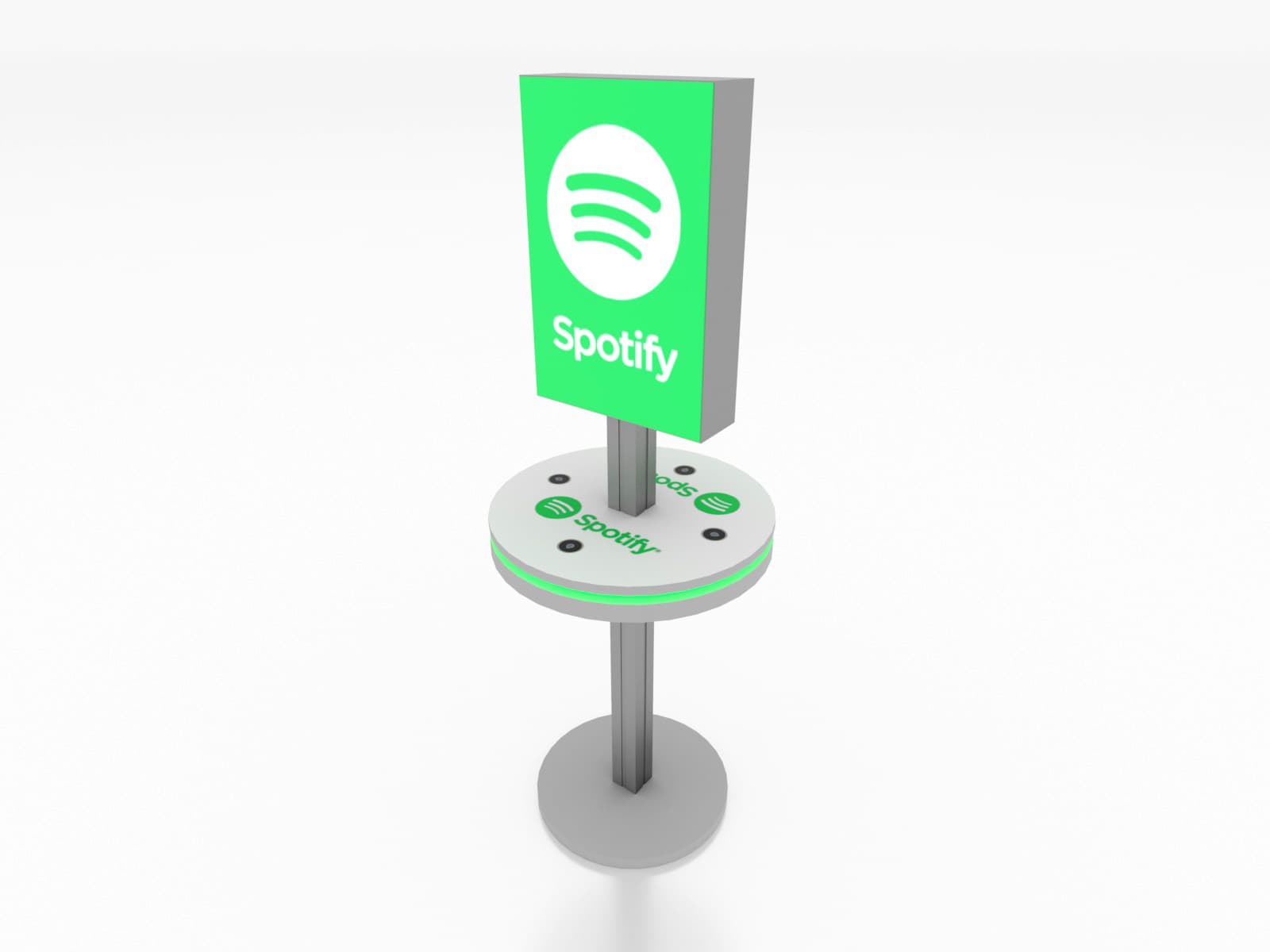 MODEXP-1475 Lightbox Charging Stand