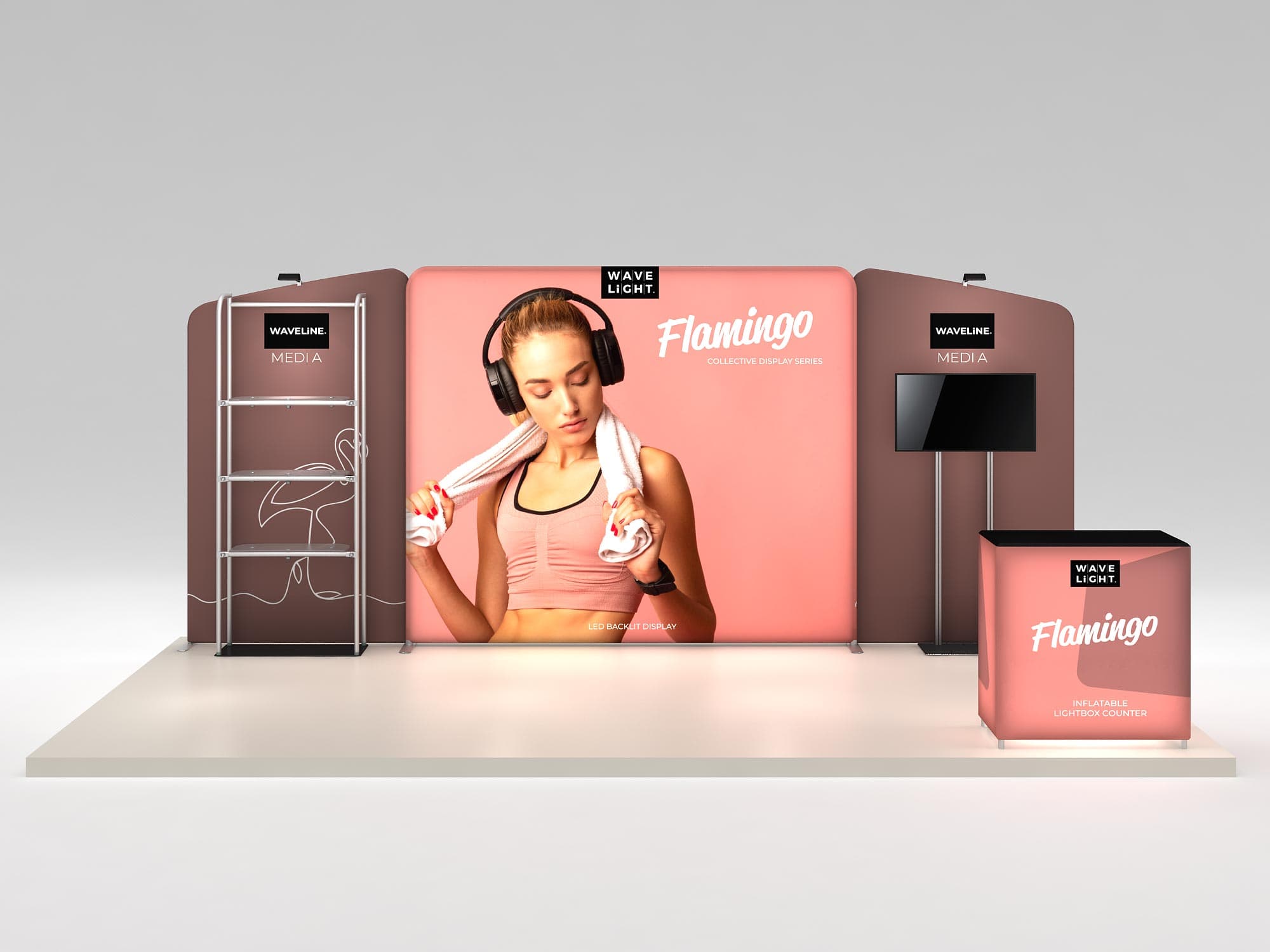 Flamingo - 10x20' Inline Display