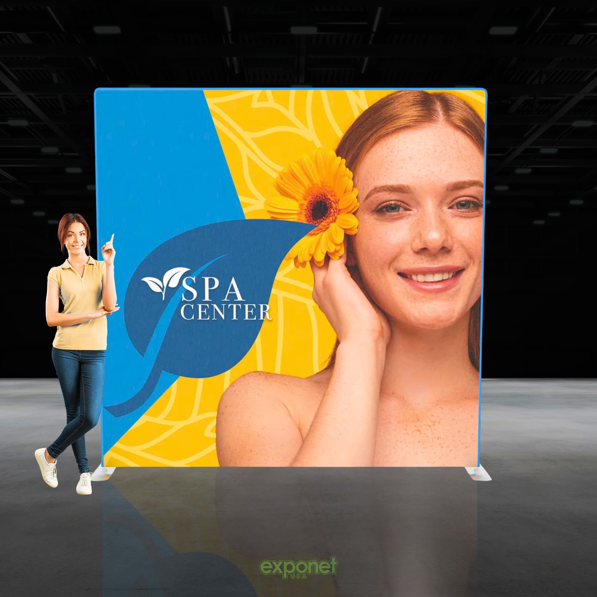 10ft x 10ft Tall EZ Tube Display