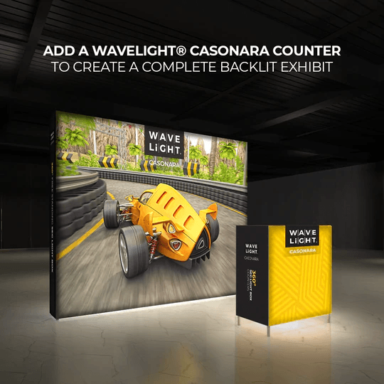 10ft WAVELIGHT® CASONARA SEG LIGHT BOX DISPLAY