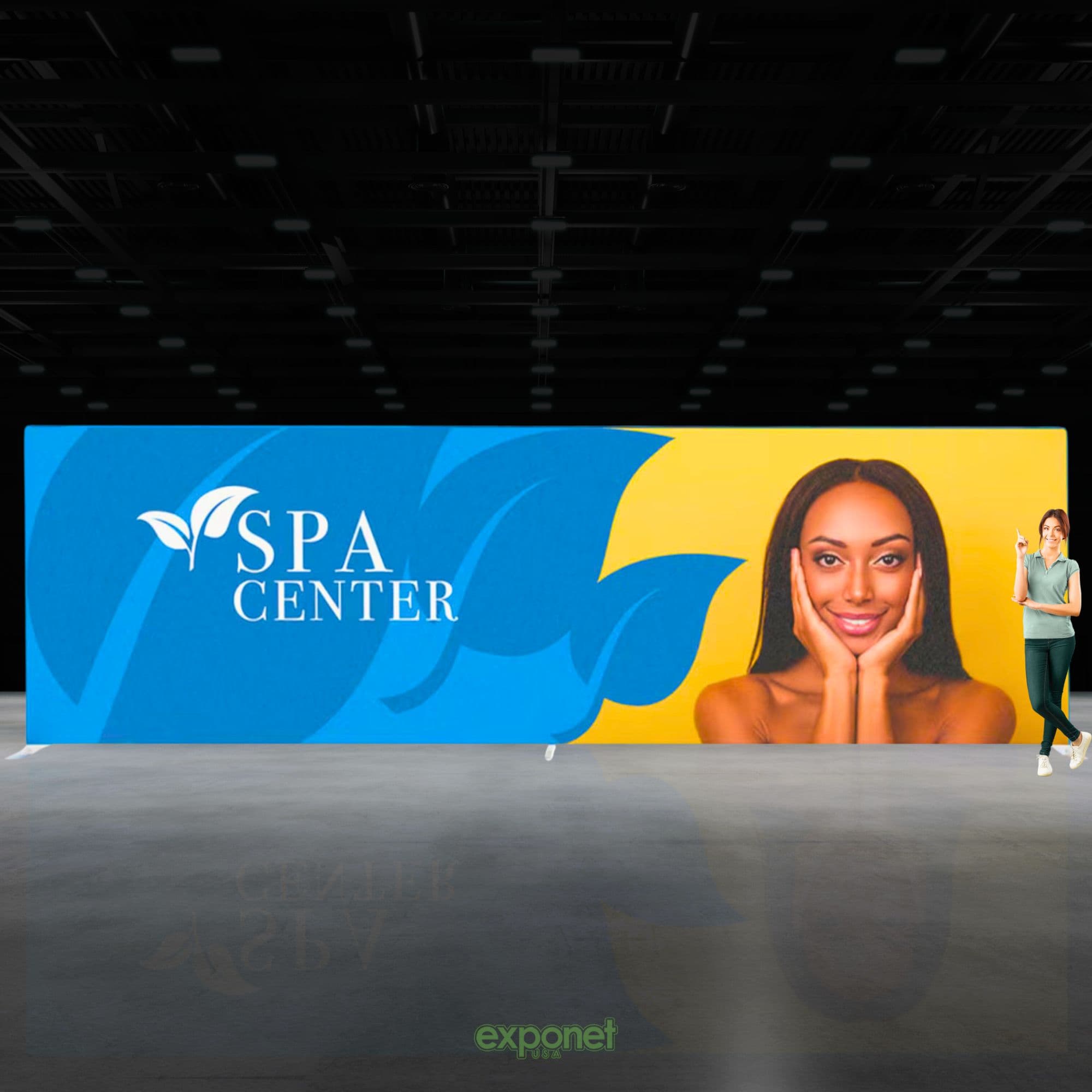 25ft Straight EZ Tube Display