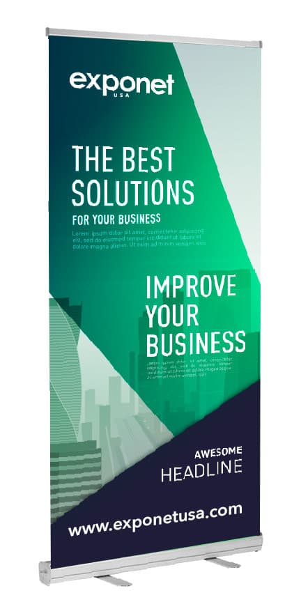 48"x81" Econo Banner Stand