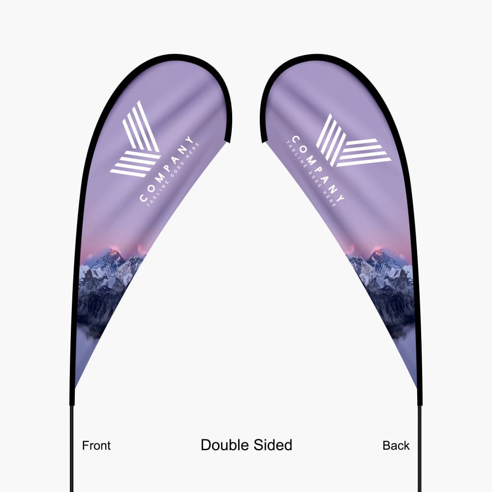 Teardrop Flag 7ft Small