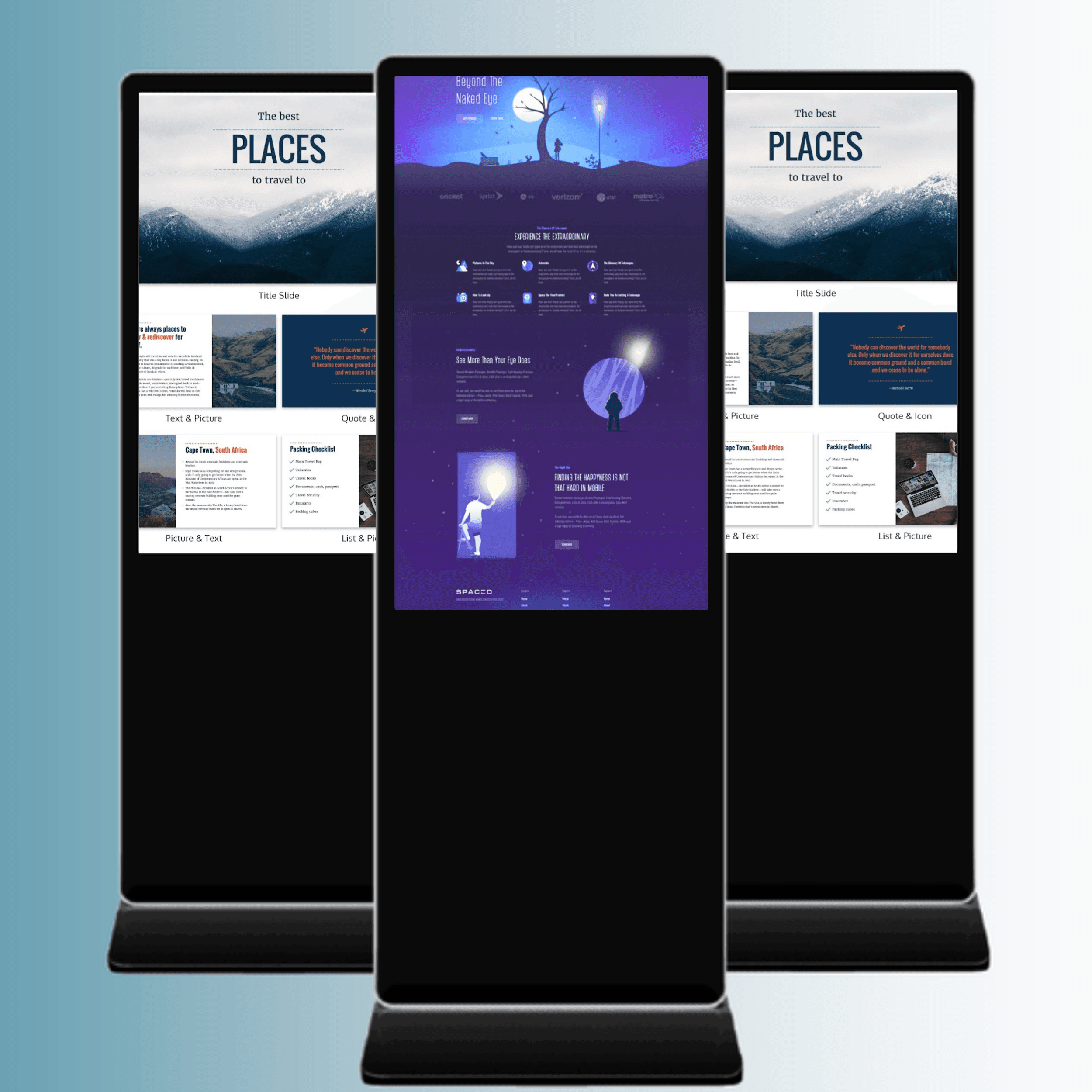 FSK-50 Interactive Touch Screen Computer Kiosk