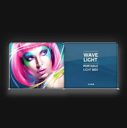 WAVELIGHT LED BACKLIT TRADESHOW DISPLAY - 20FT