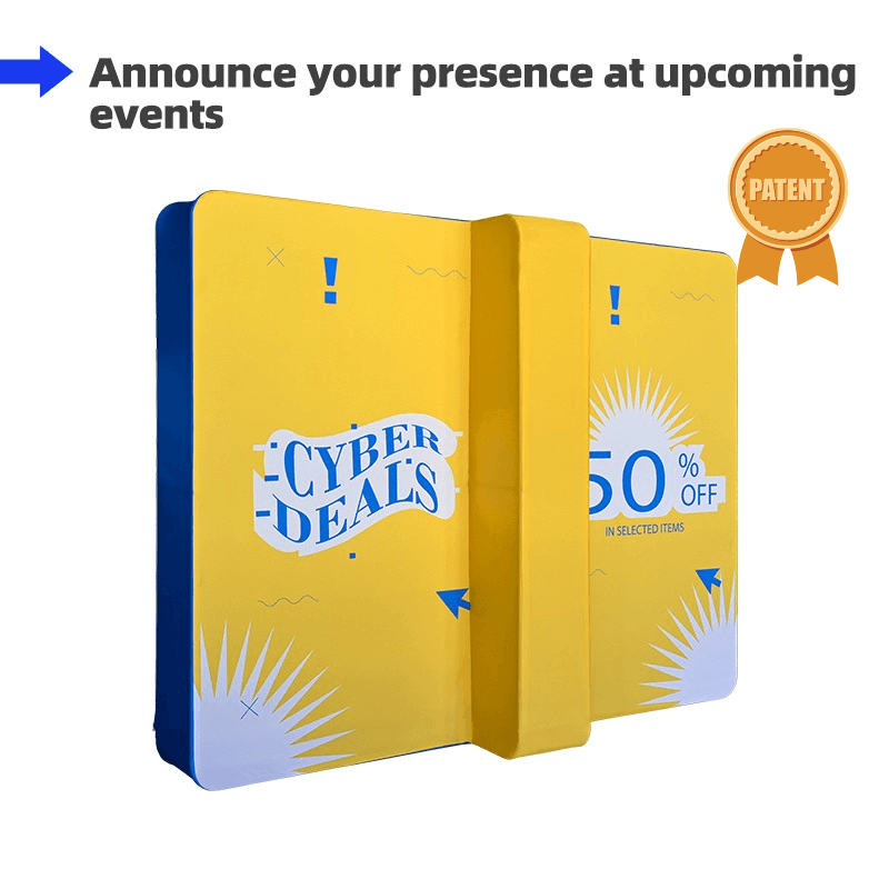 Tubular 3D T-Shaped Backdrop