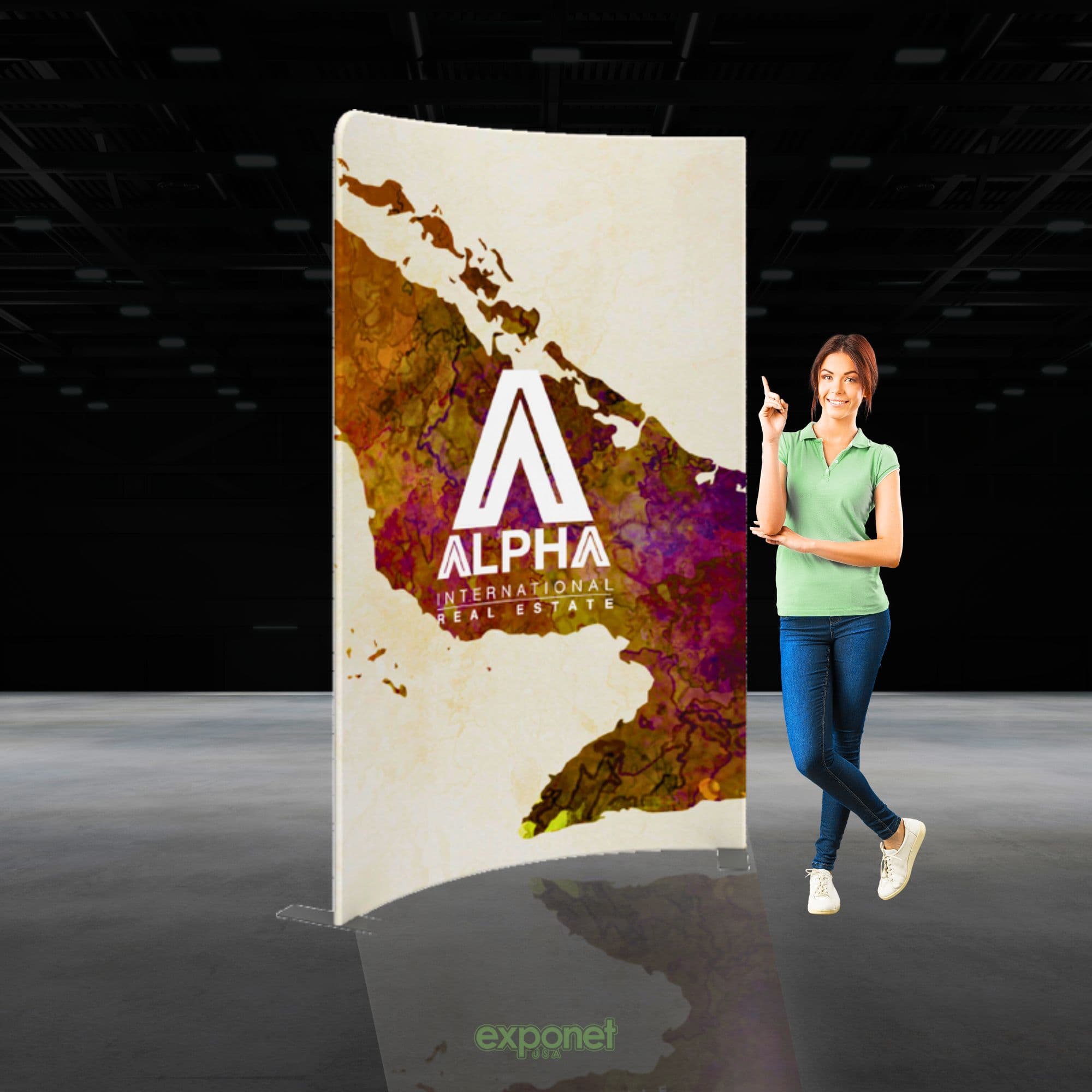 MODULATE 5x8FT DISPLAY BANNER 01