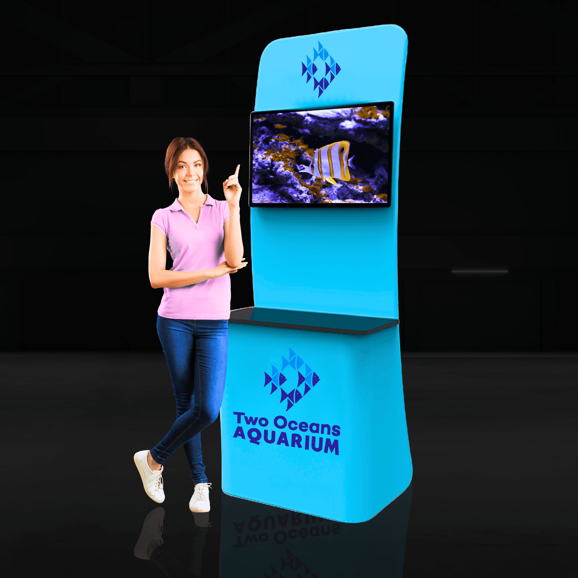 BigFab Monitor Kiosk Display
