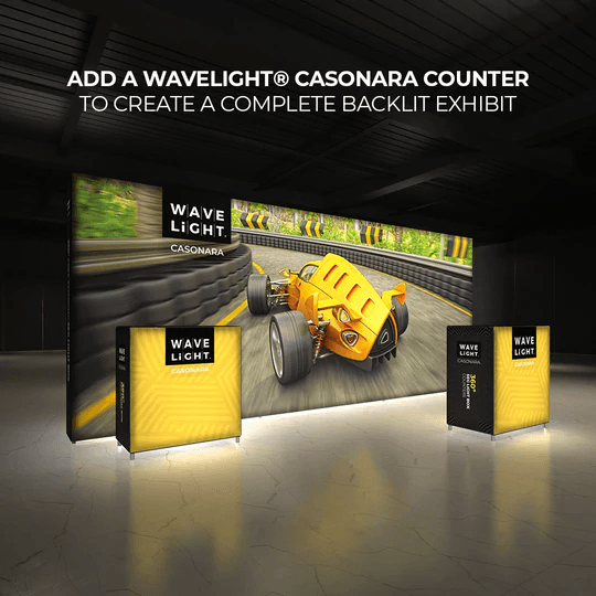 20ft WAVELIGHT® CASONARA SEG LIGHT BOX DISPLAY