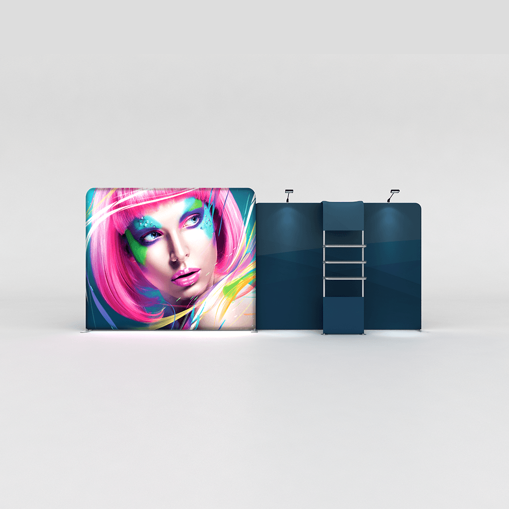 WAVELIGHT LED BACKLIT TRADESHOW DISPLAY - KIT04