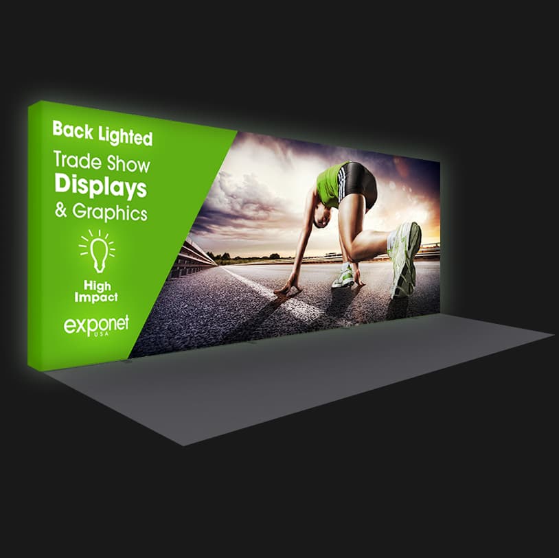 20ft Lumiere Continuous Backlit Display Package