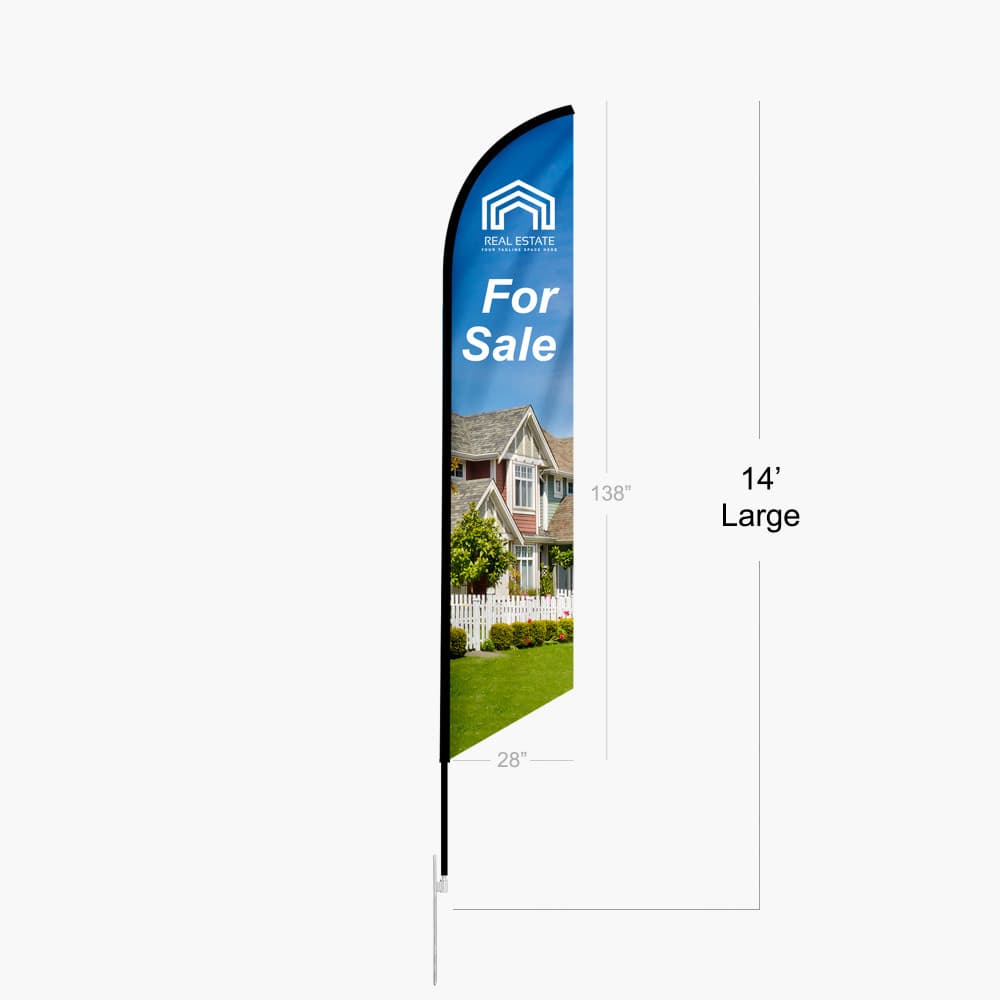 Feather Flag 14ft Large